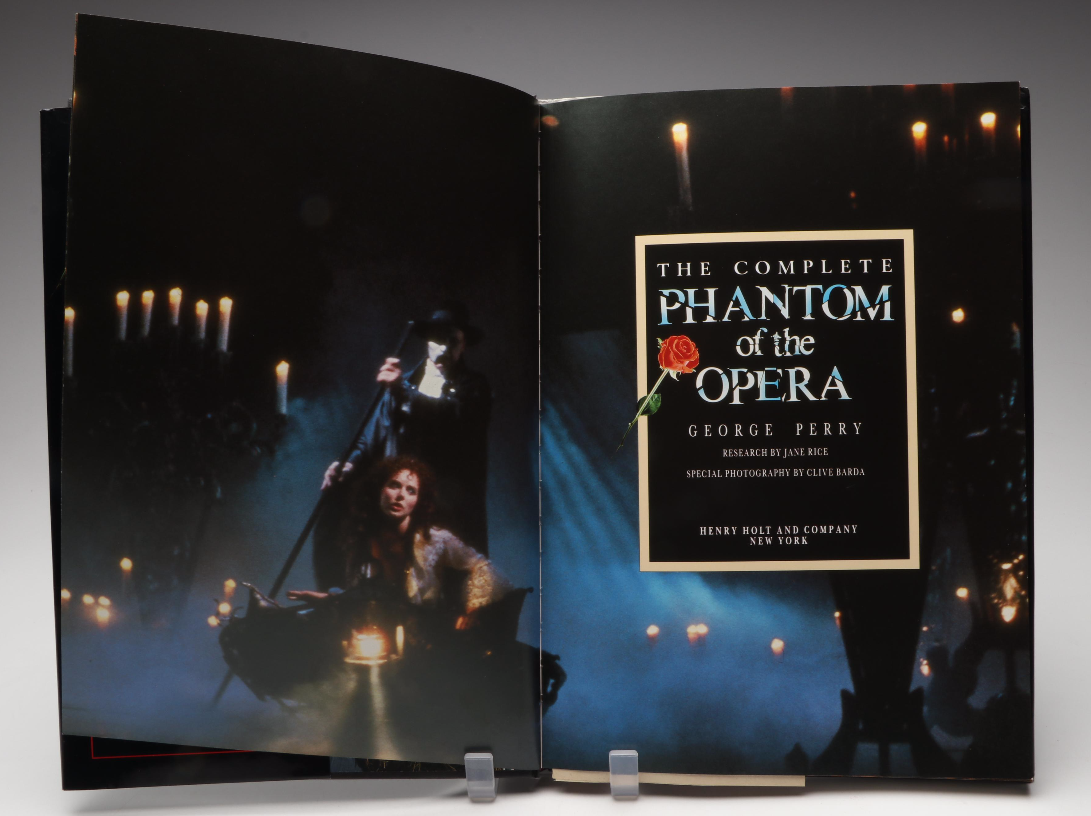 "The Complete Phantom of the Opera" by George Perry, 1987