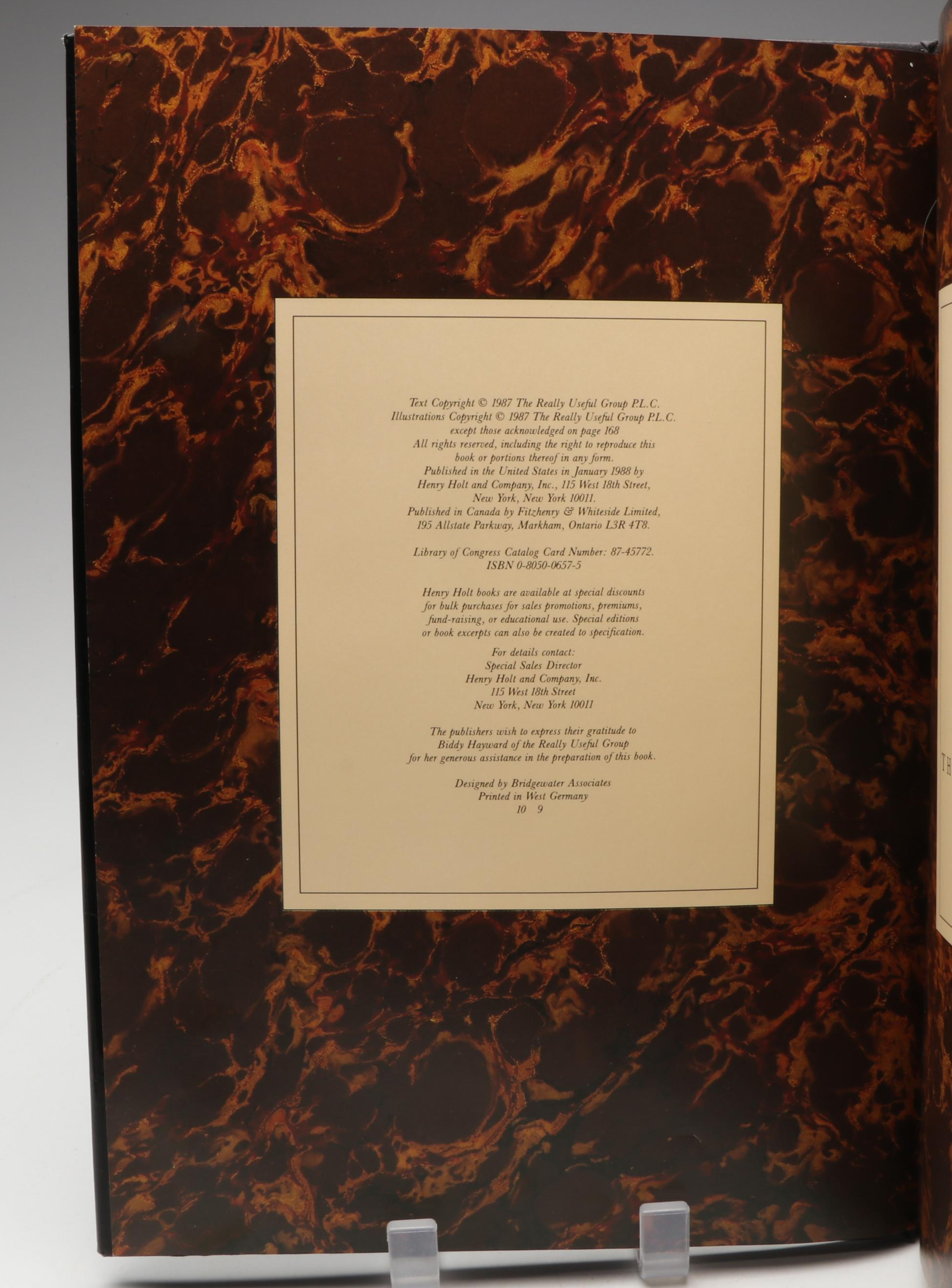 "The Complete Phantom of the Opera" by George Perry, 1987