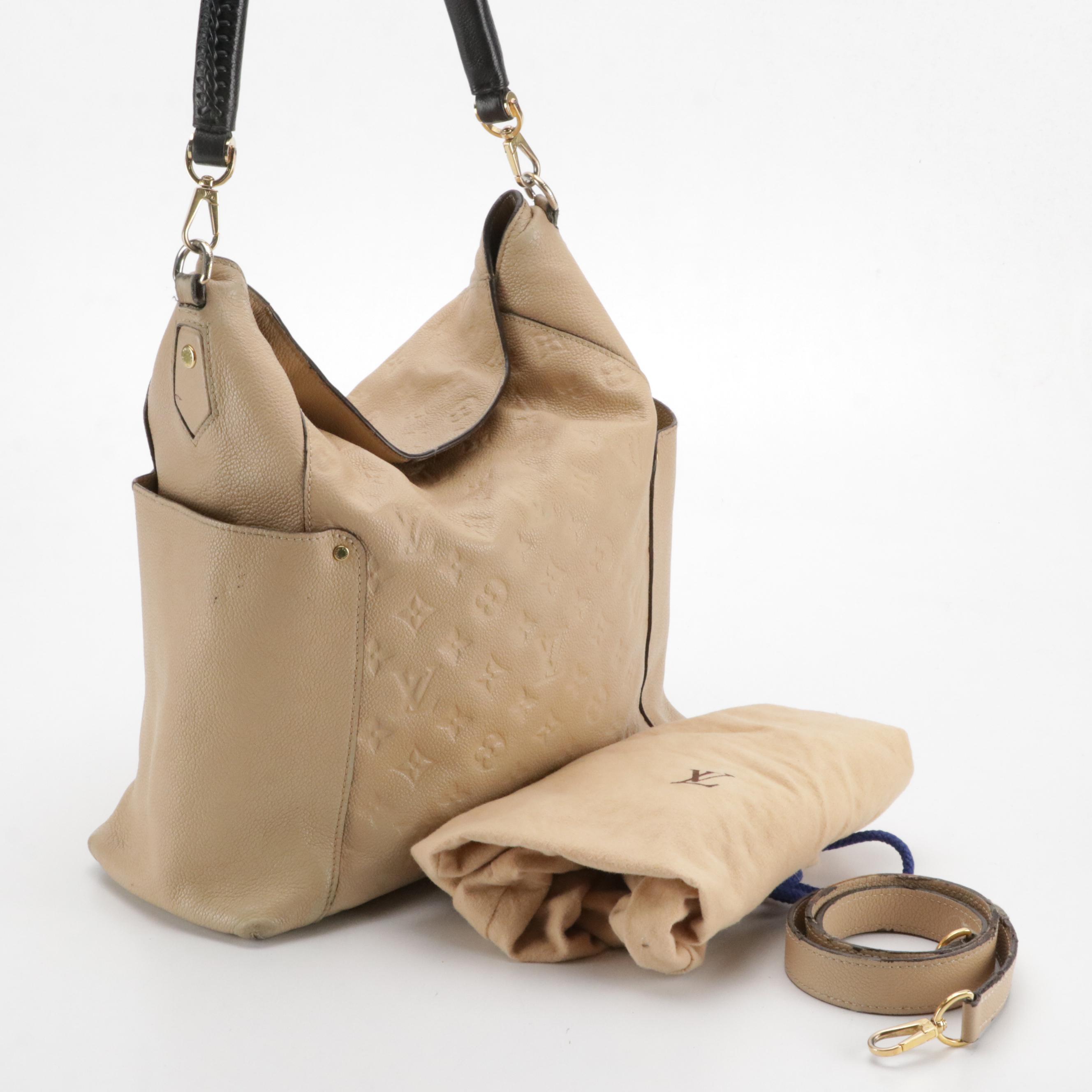 Louis Vuitton Monogram Empreinte Leather Bagatelle 2-Way Bag