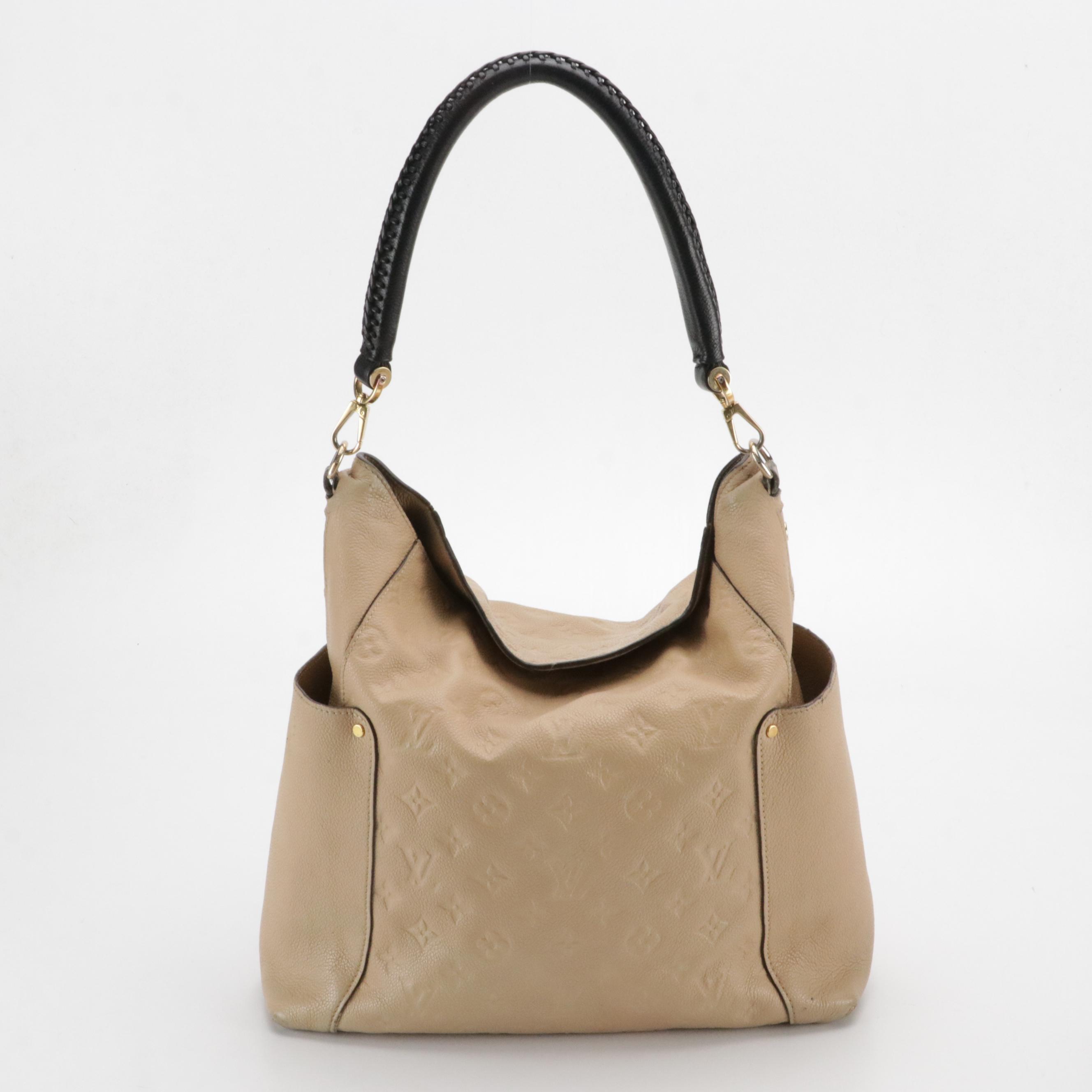 Louis Vuitton Monogram Empreinte Leather Bagatelle 2-Way Bag