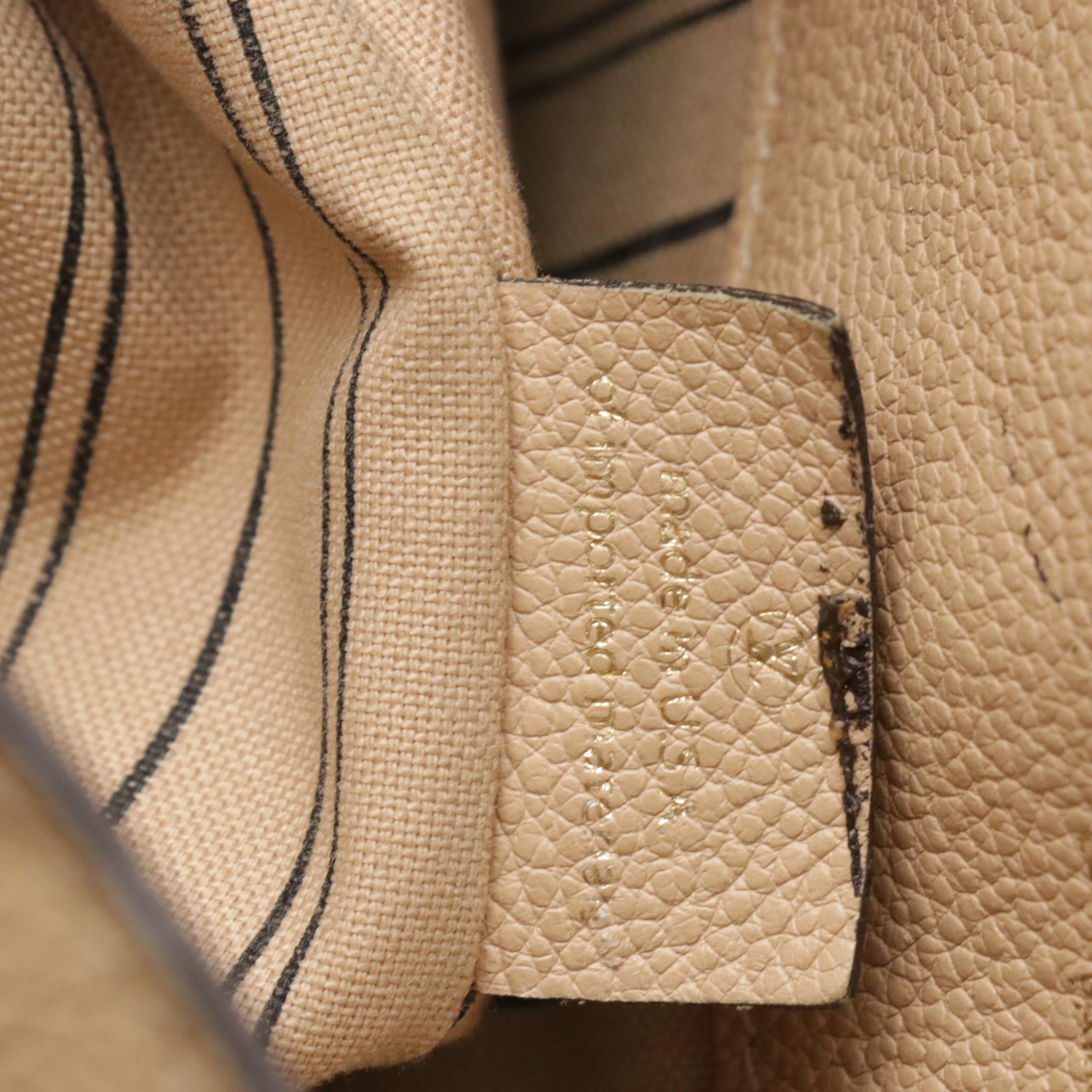 Louis Vuitton Monogram Empreinte Leather Bagatelle 2-Way Bag