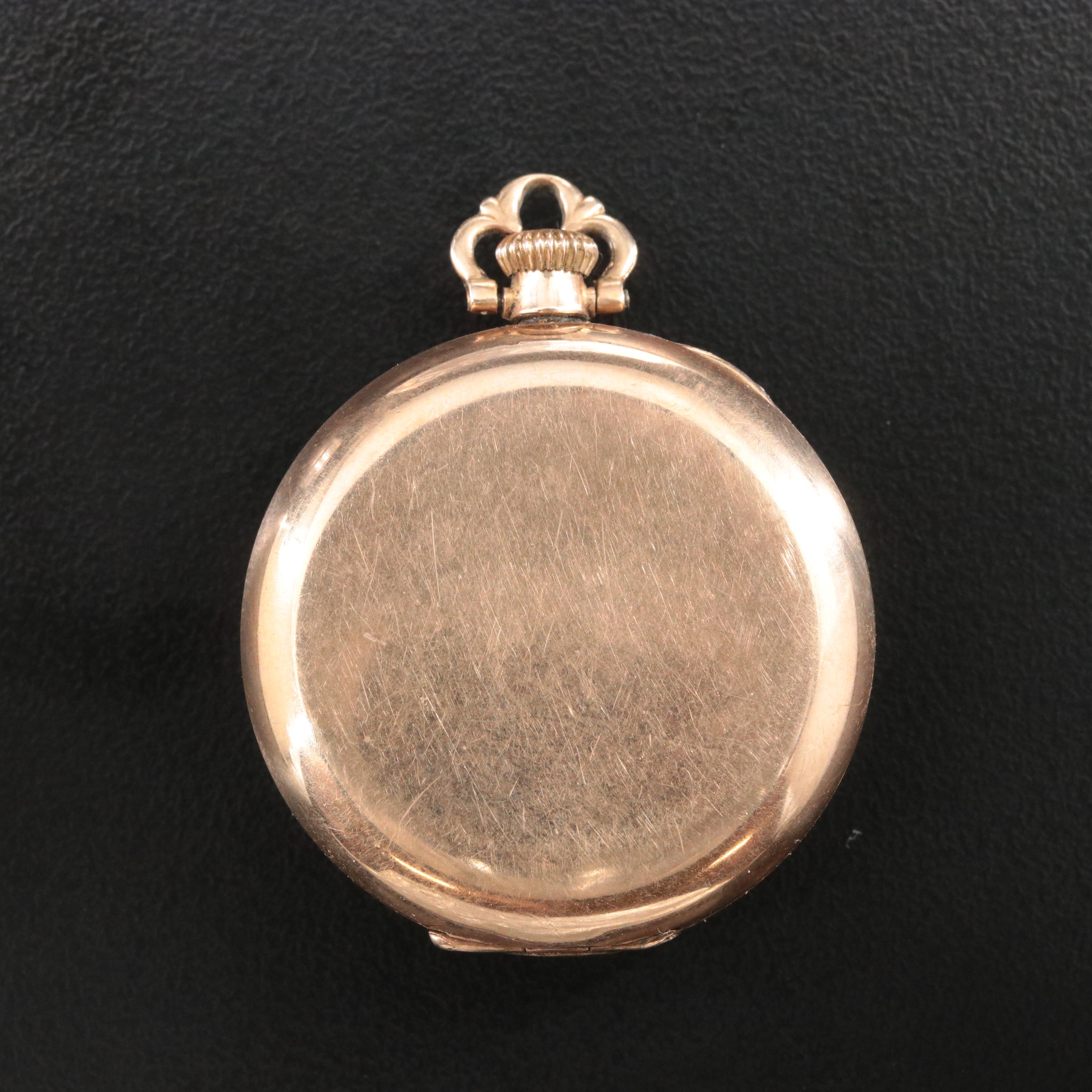 1917 Waltham Gold-Filled Size 3/0 Pocket Watch