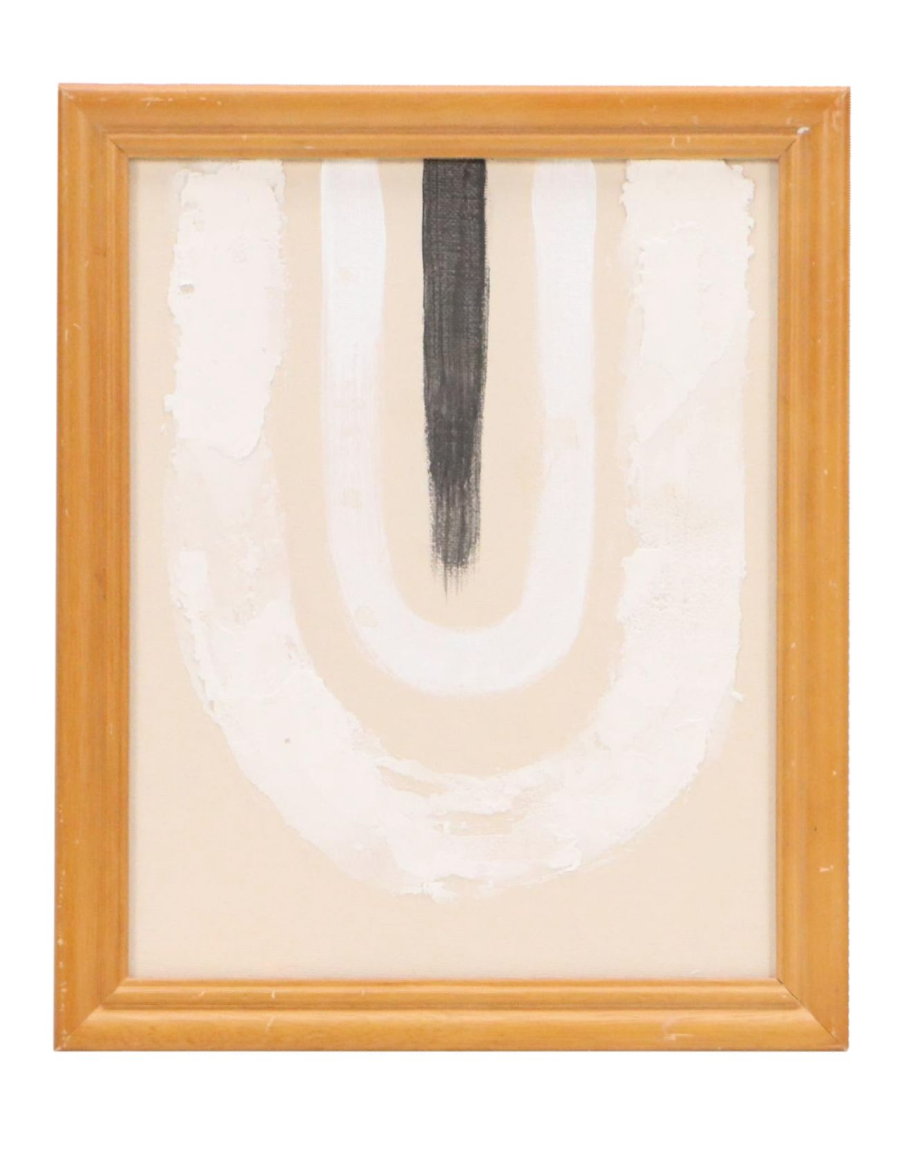 Neutral Modern Acrylic Paintings, 21st Century