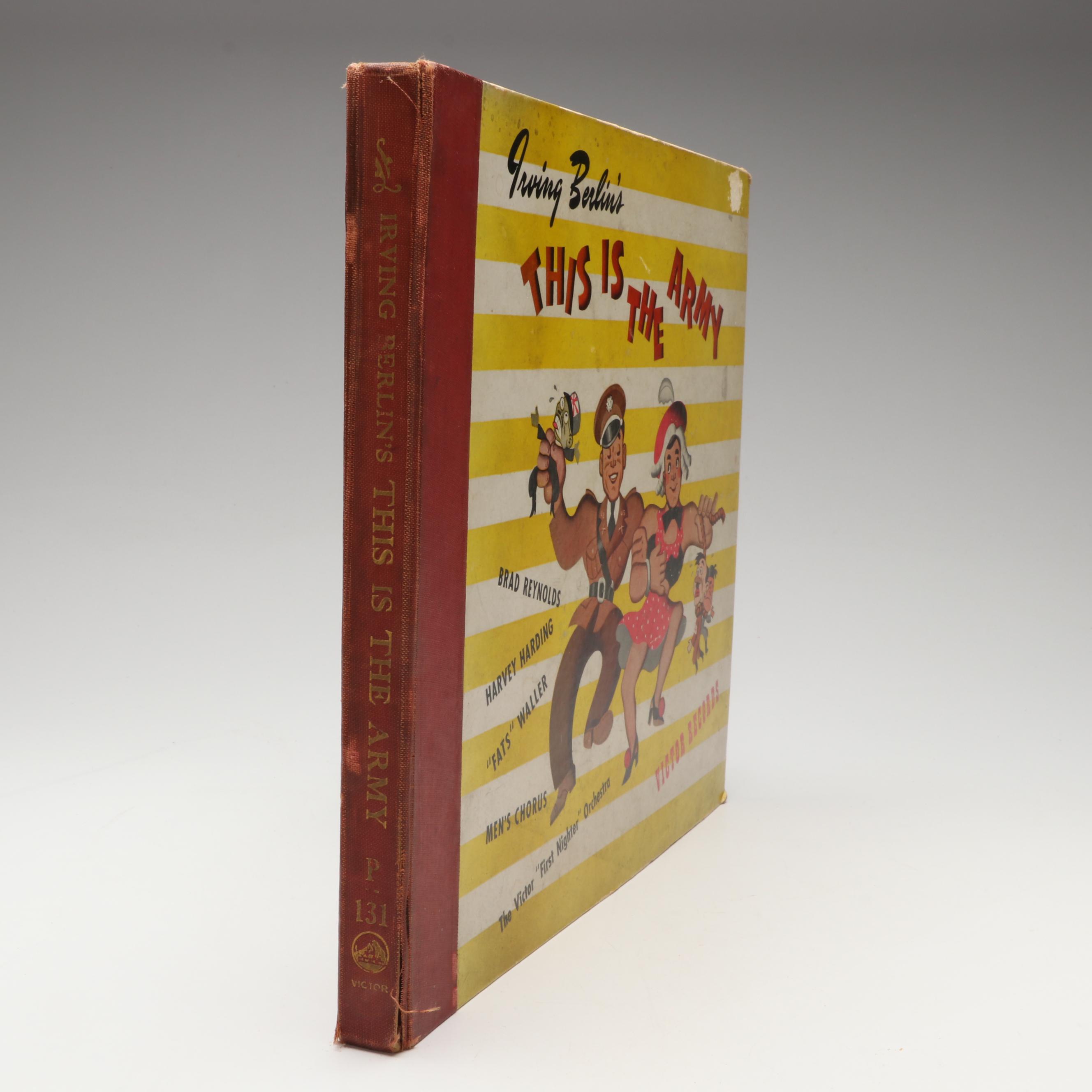 Irving Berlin's "This is the Army" Musical Smart Set Vinyl Records, 1943