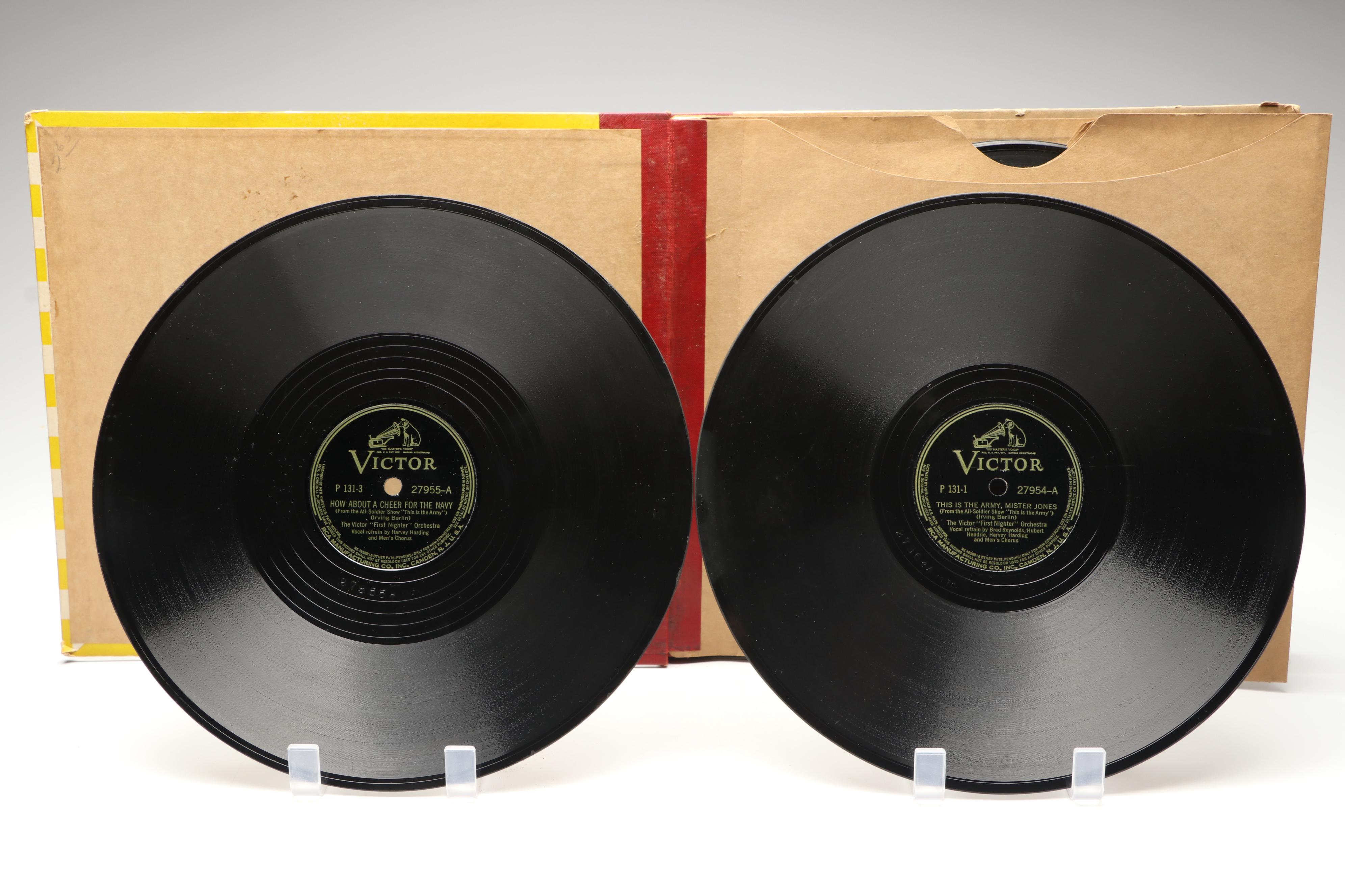 Irving Berlin's "This is the Army" Musical Smart Set Vinyl Records, 1943