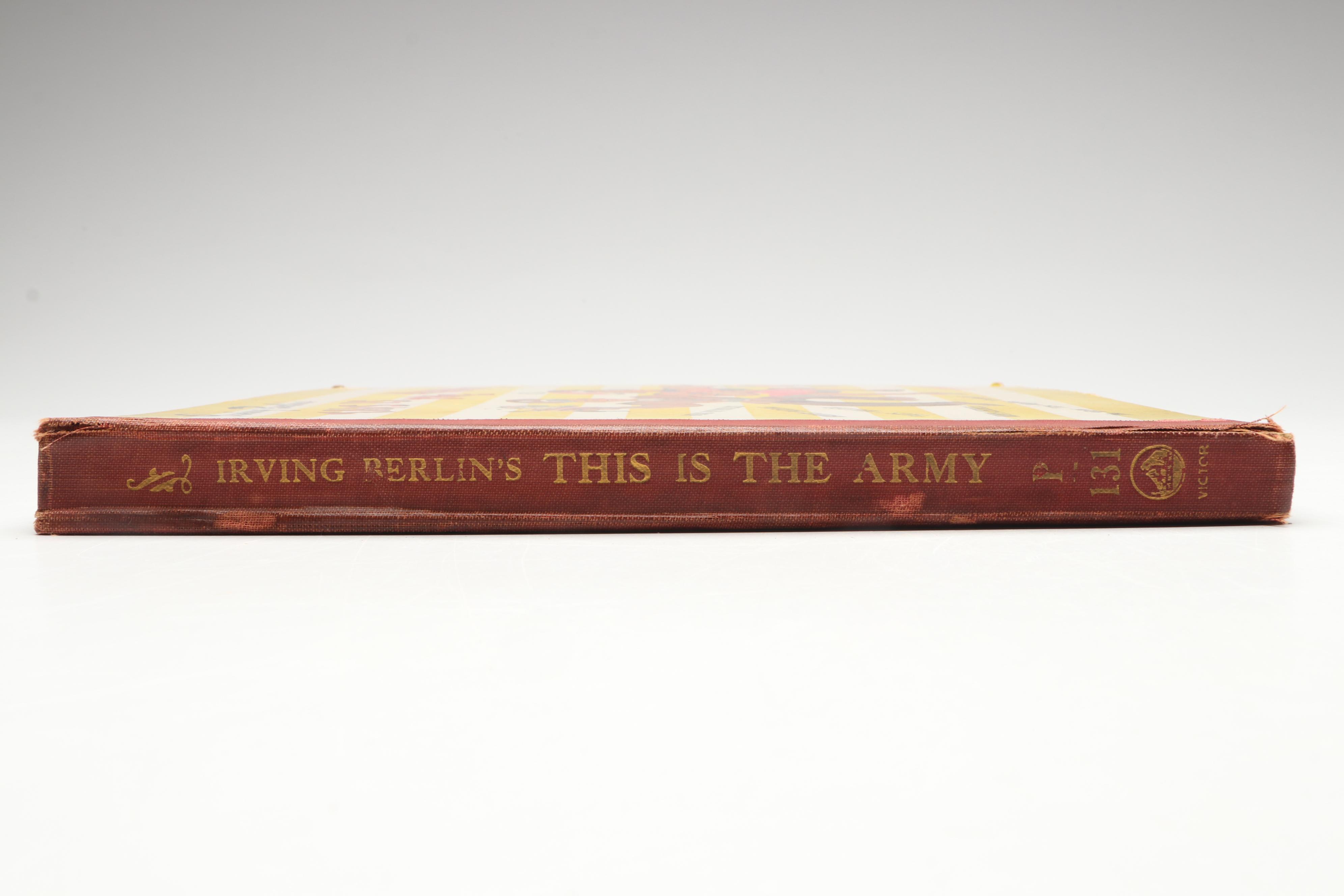 Irving Berlin's "This is the Army" Musical Smart Set Vinyl Records, 1943