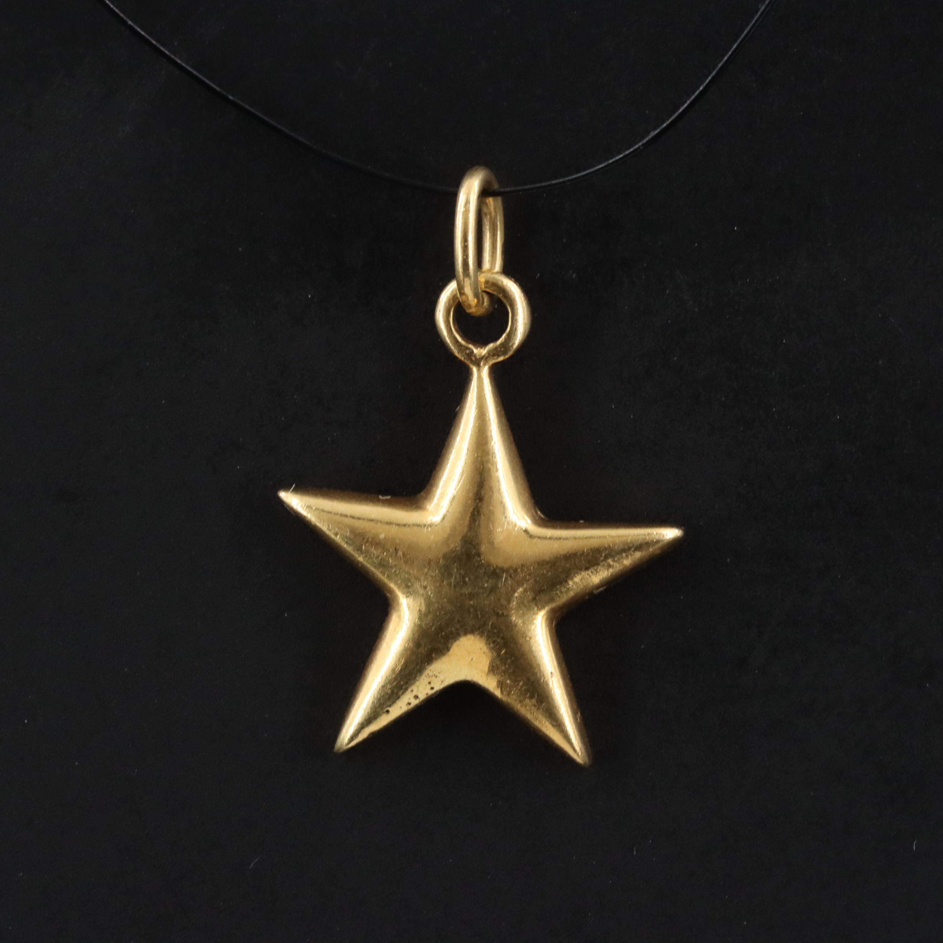 18K Star Charm