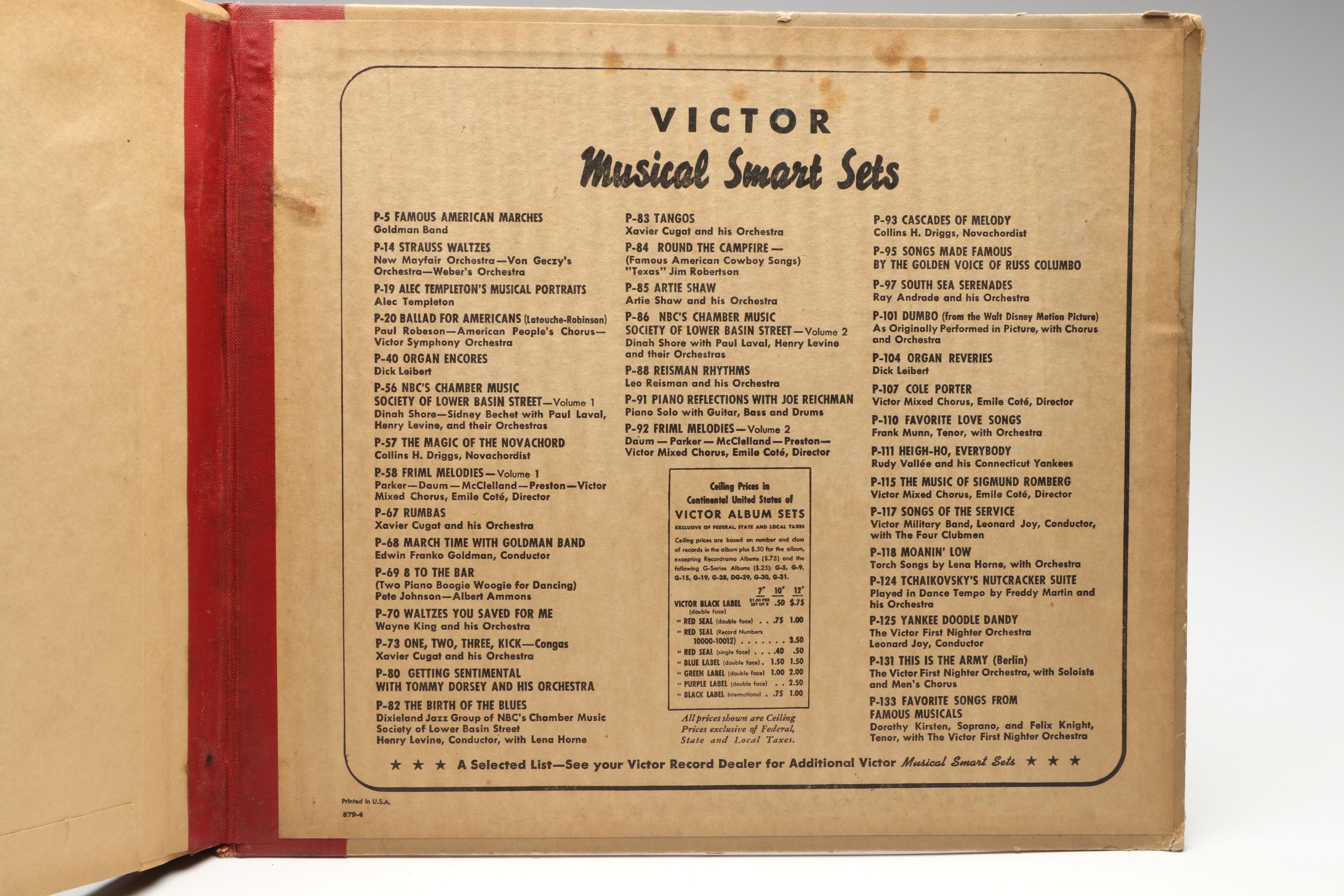 Irving Berlin's "This is the Army" Musical Smart Set Vinyl Records, 1943