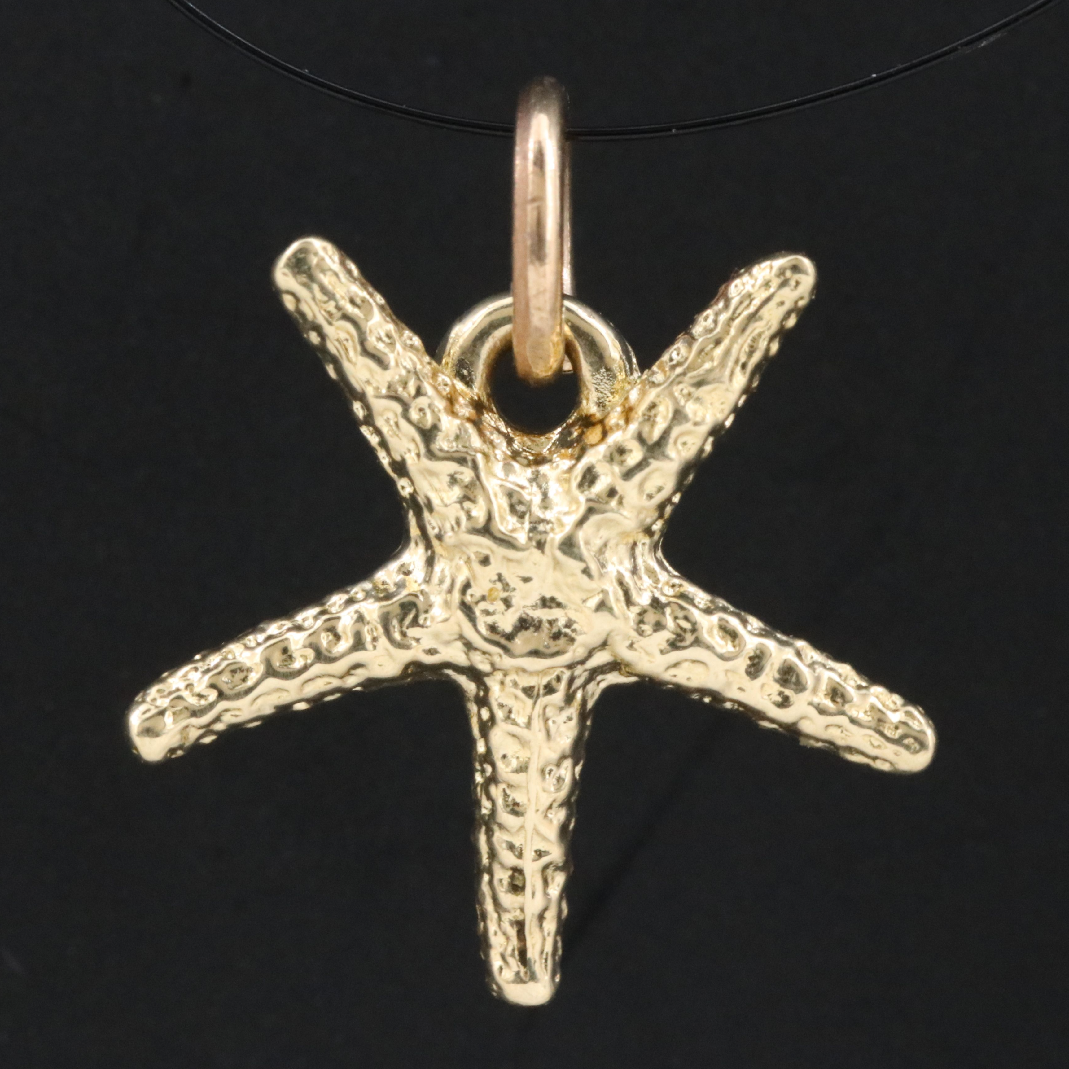 14K Starfish Pendant