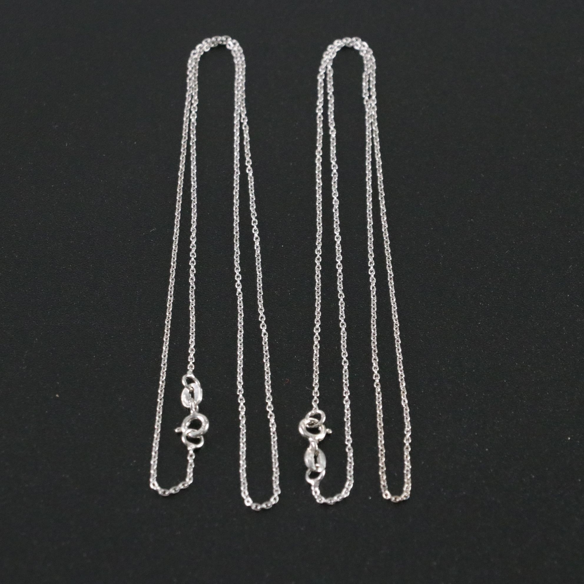 14 Assorted Sterling Silver Rings, Necklaces and Earrings