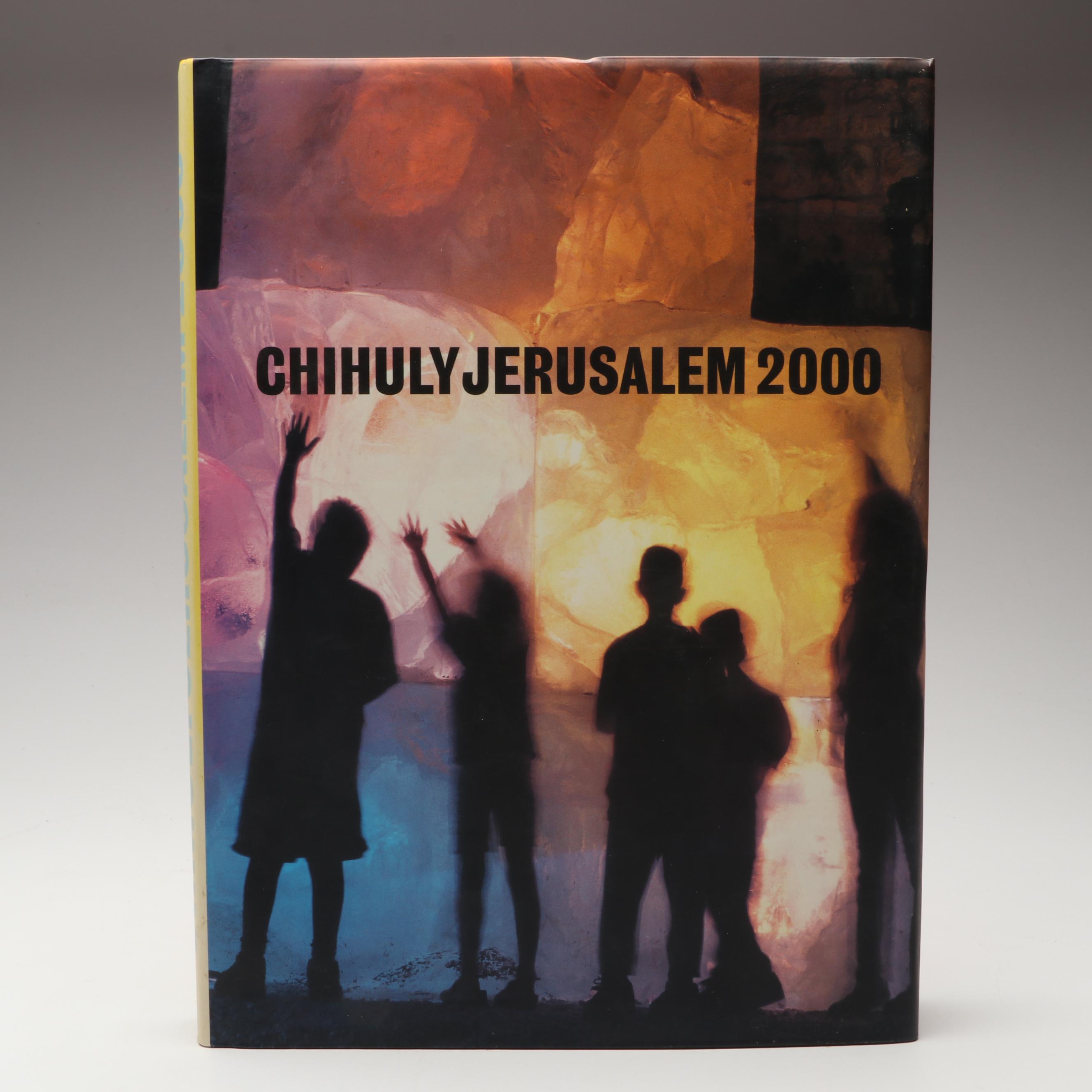 Limited First Edition "Chihuly Jerusalem 2000" by Dale Chihuly, 2000