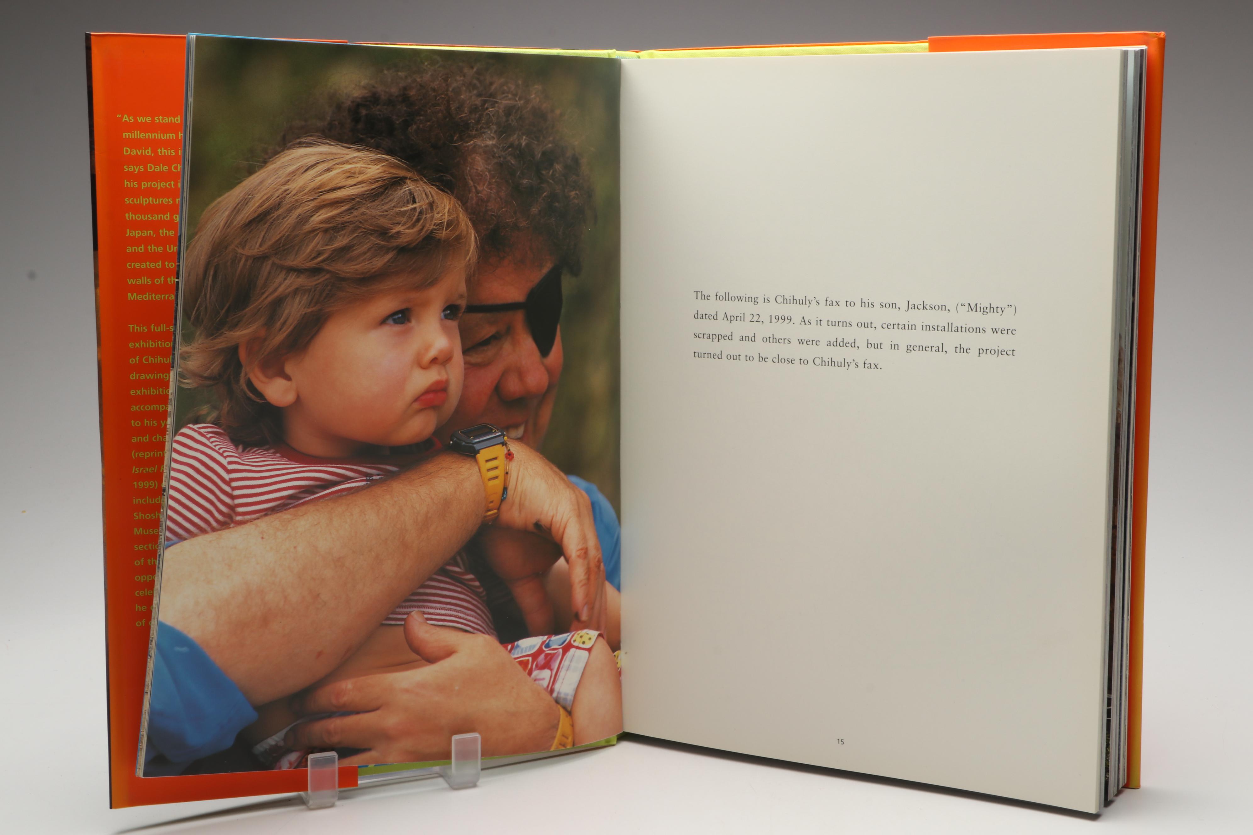 Limited First Edition "Chihuly Jerusalem 2000" by Dale Chihuly, 2000