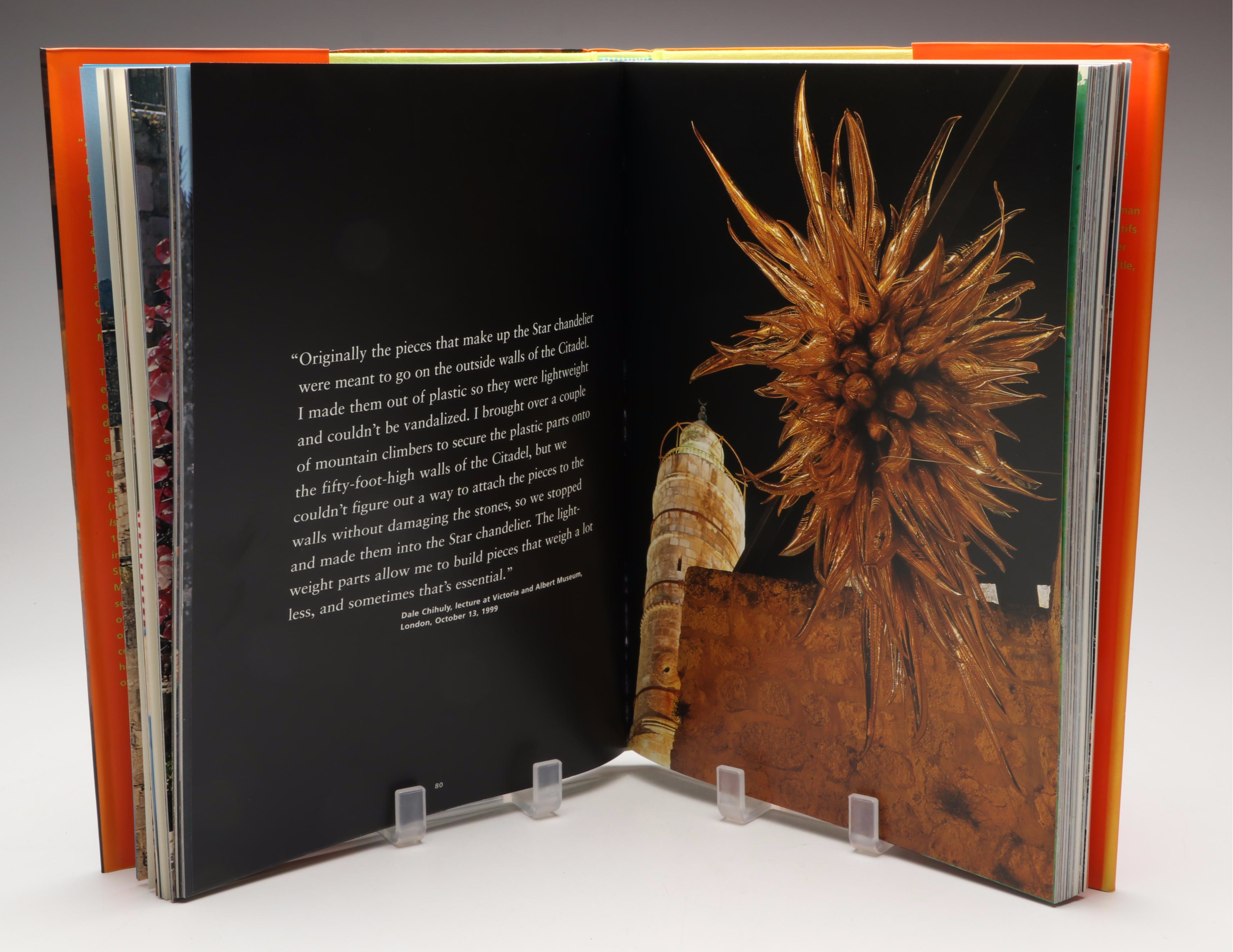 Limited First Edition "Chihuly Jerusalem 2000" by Dale Chihuly, 2000