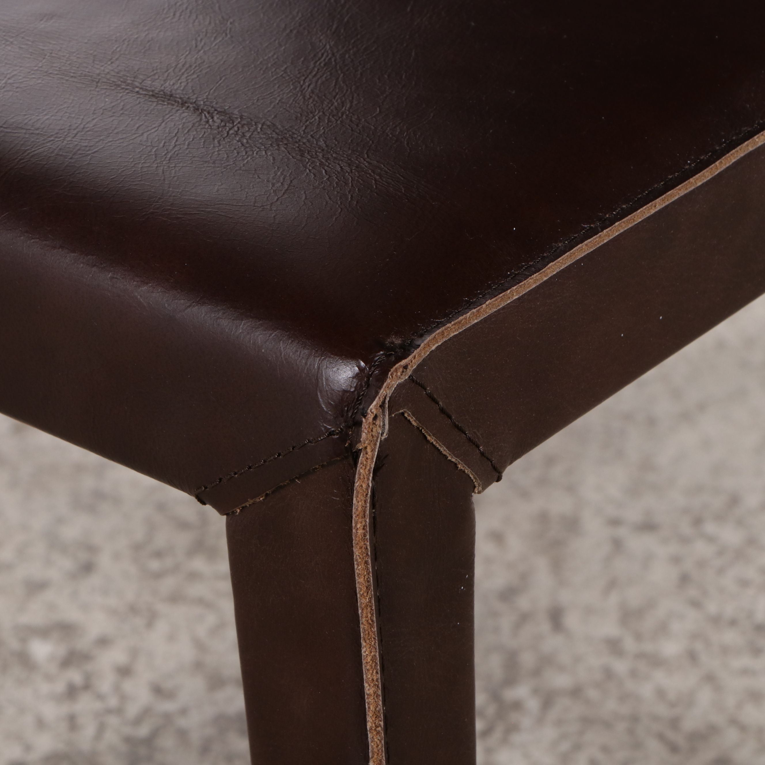 Contemporary Faux Leather Chair