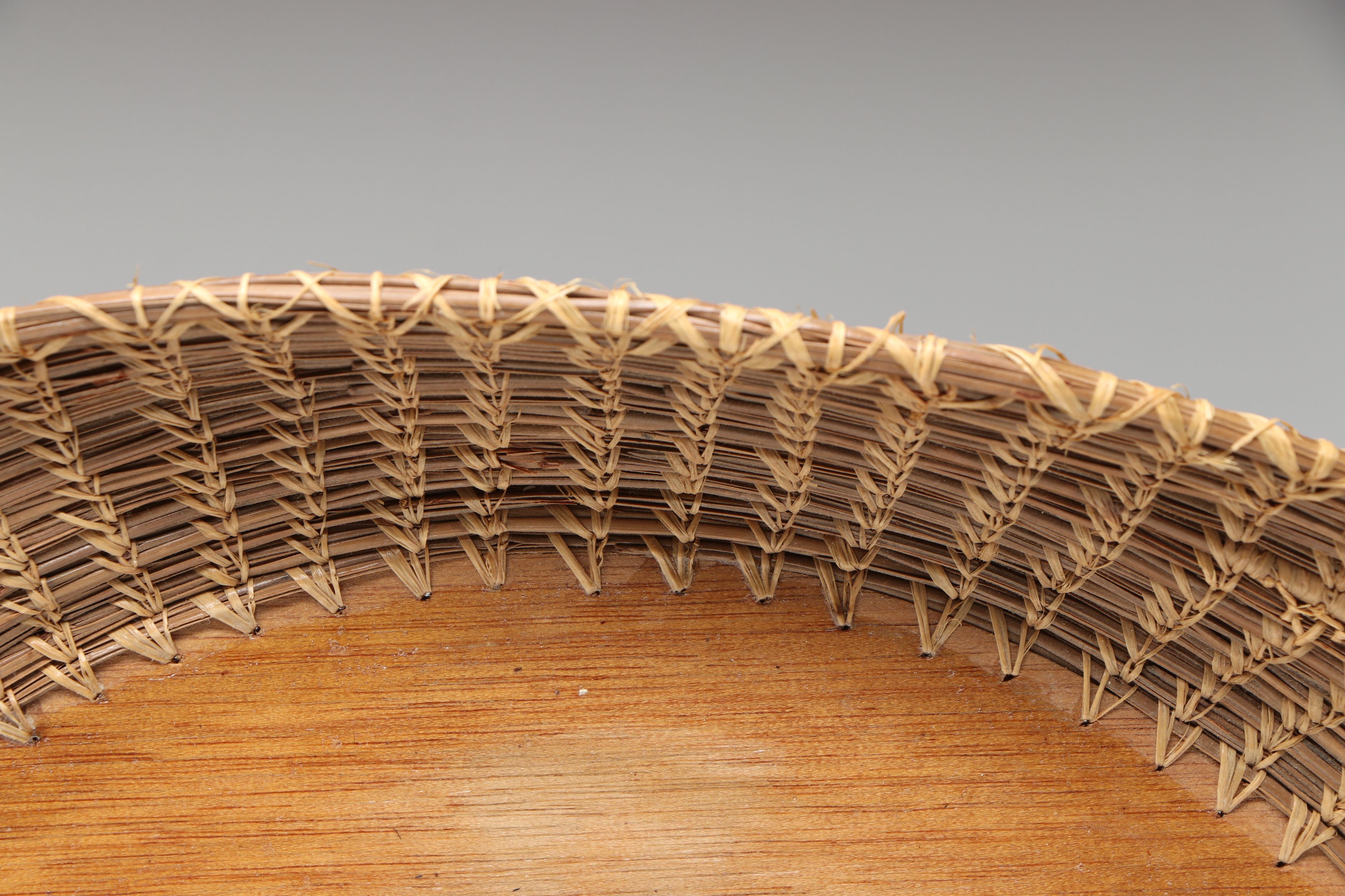 Seminole Pine Needle and Raffia Trays