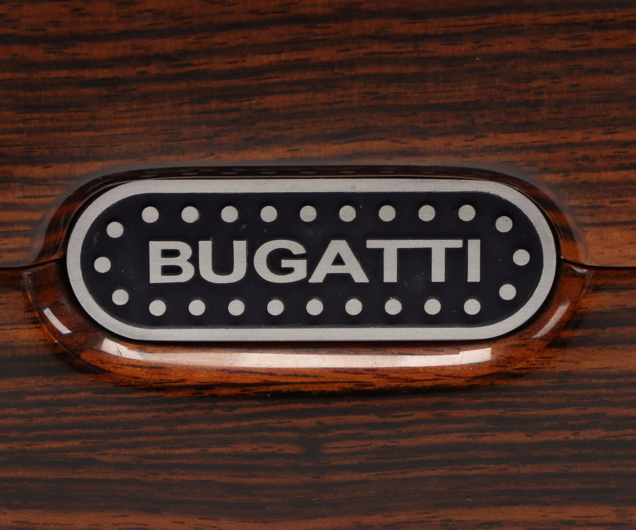 Bugatti Mid Century Modern Style Wood Humidor
