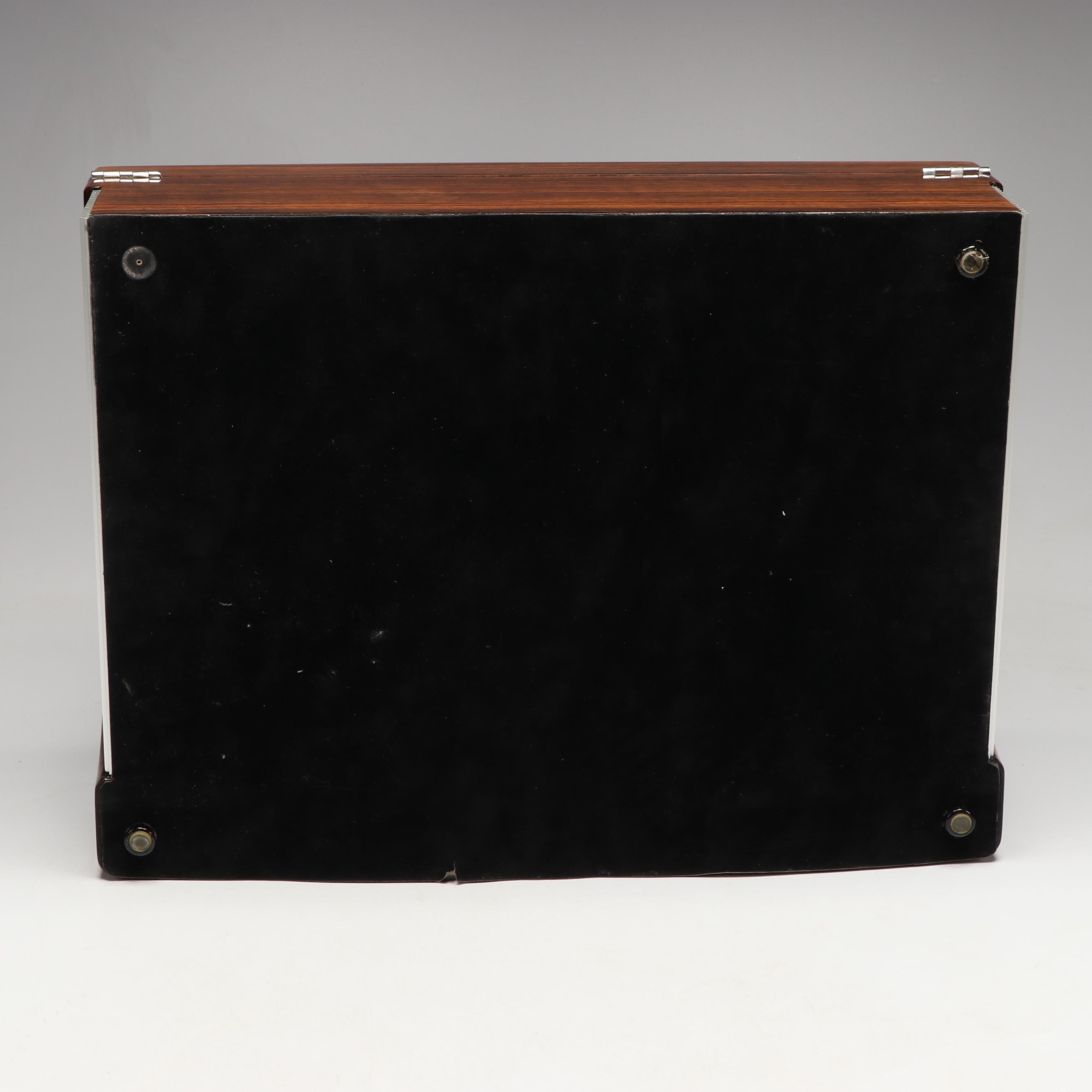 Bugatti Mid Century Modern Style Wood Humidor