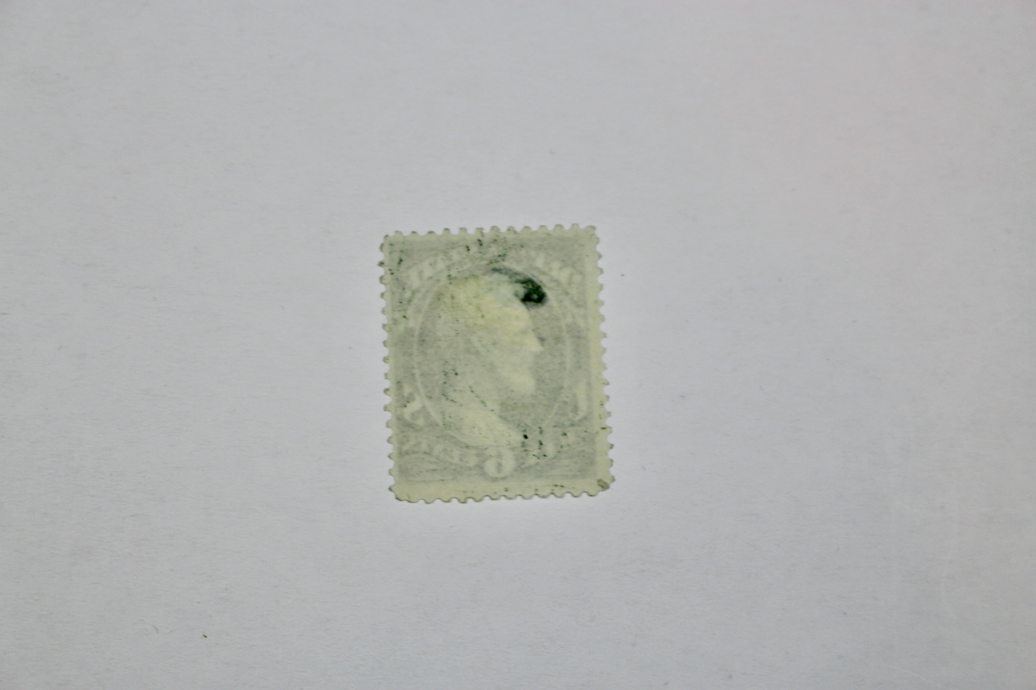 Five U.S. Official Postage Stamps, Scott 059 to 064, 1870s