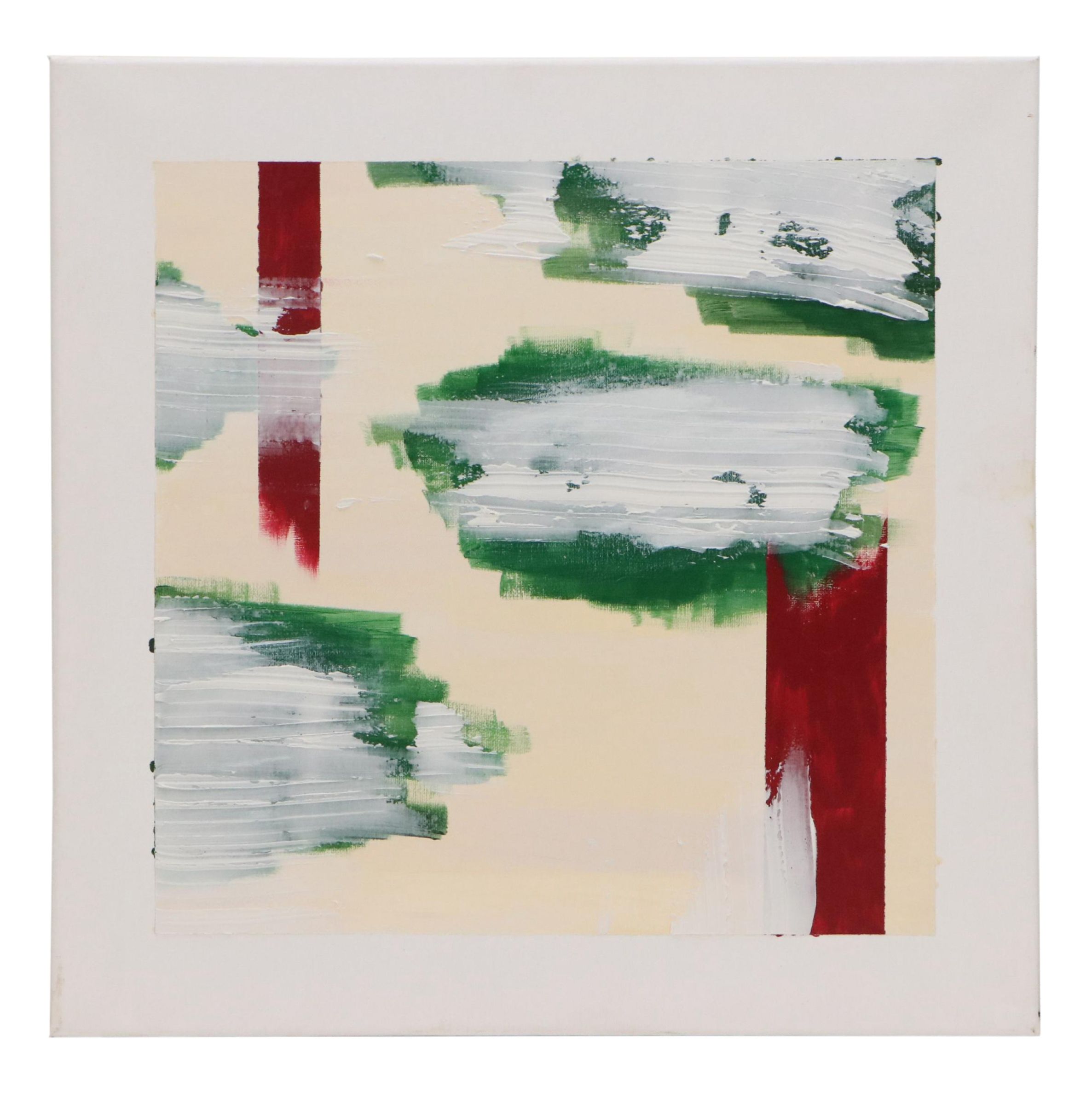 Abstract Acrylic Painting, 21st Century