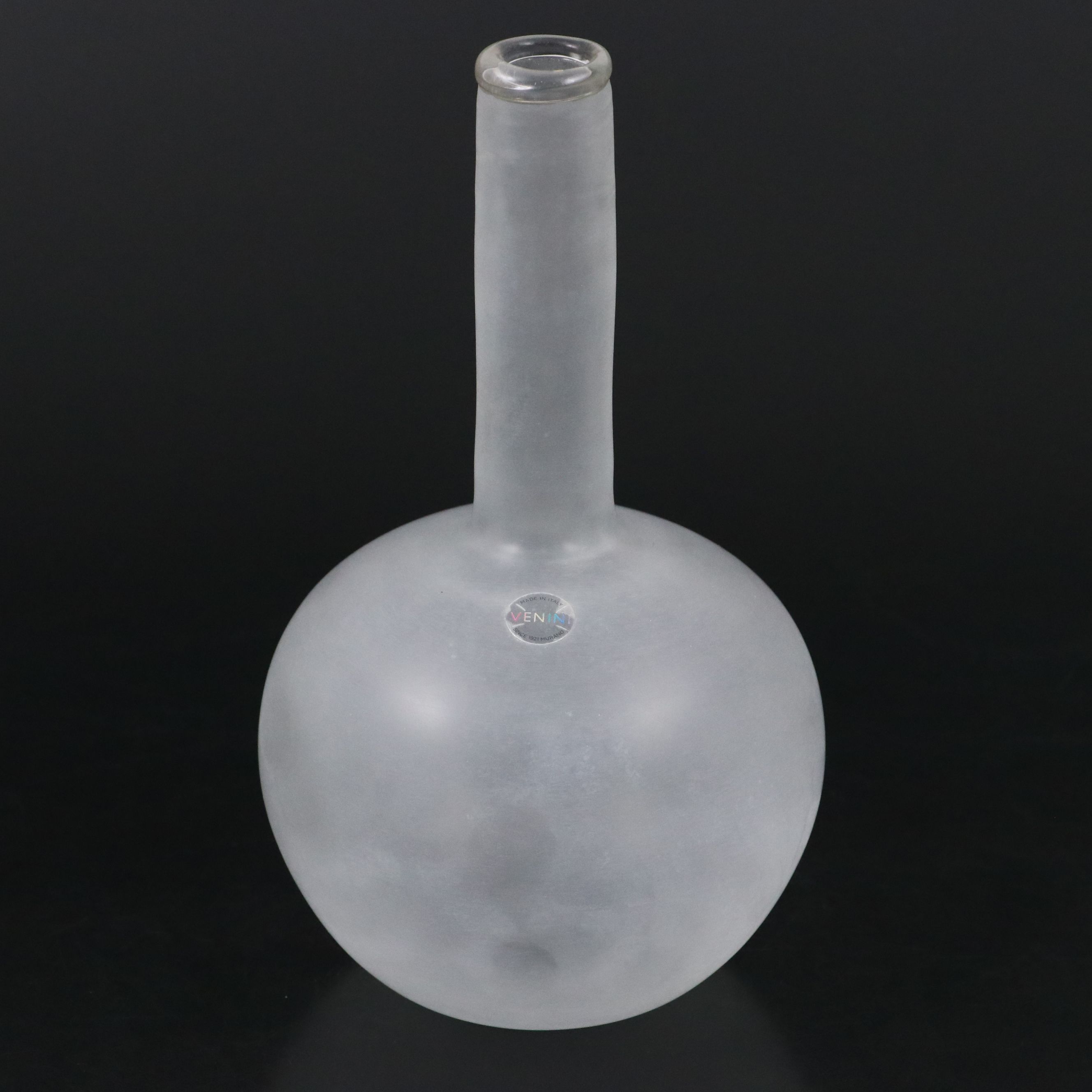 Matteo Thun for Venini Limited Edition Satin Glass Vase, 2016