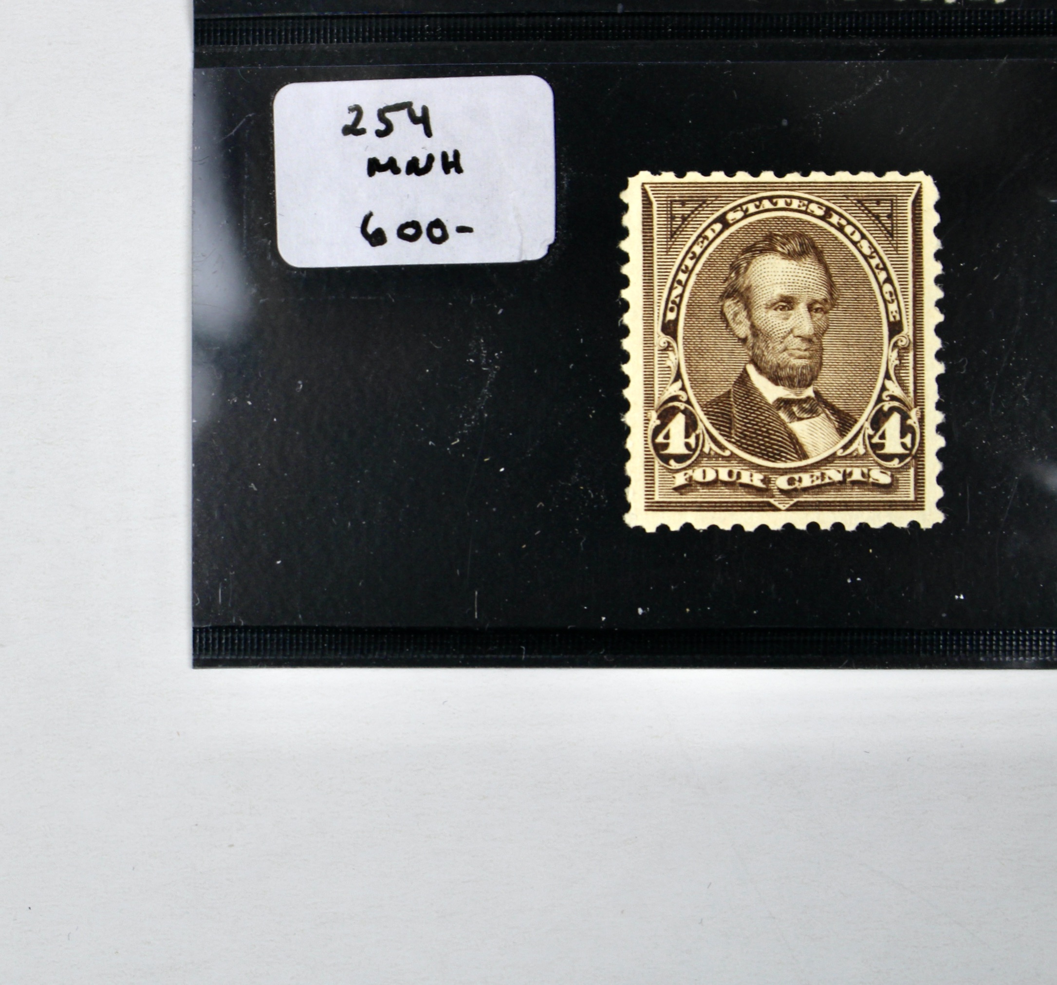 Five Mint Condition 1894 Regular Issue U.S. Postage Stamps