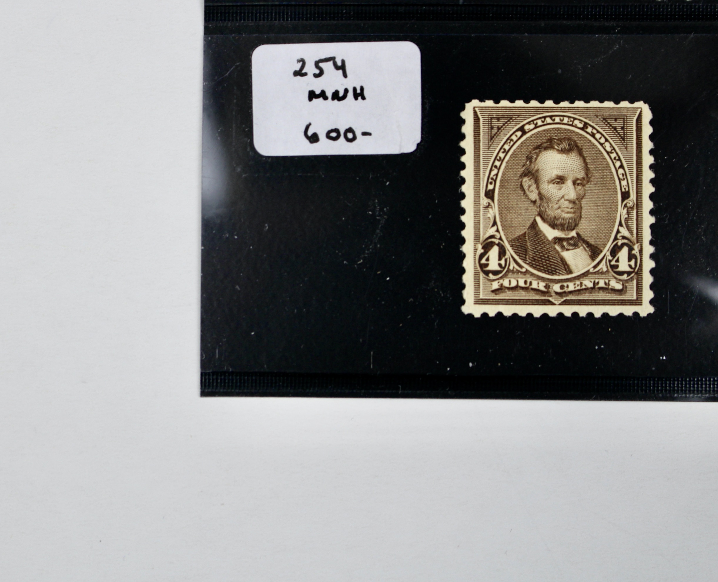 Five Mint Condition 1894 Regular Issue U.S. Postage Stamps