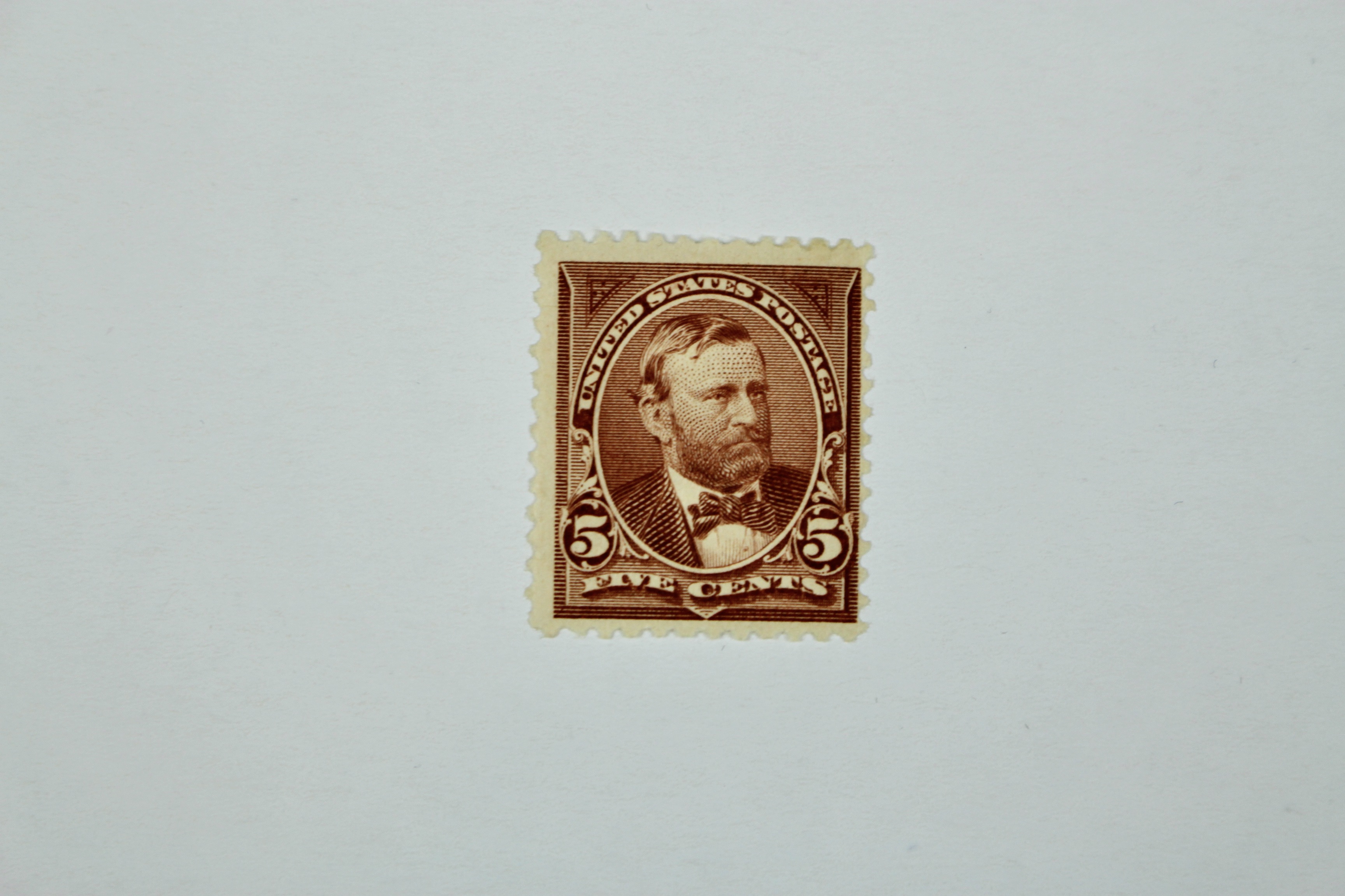 Five Mint Condition 1894 Regular Issue U.S. Postage Stamps