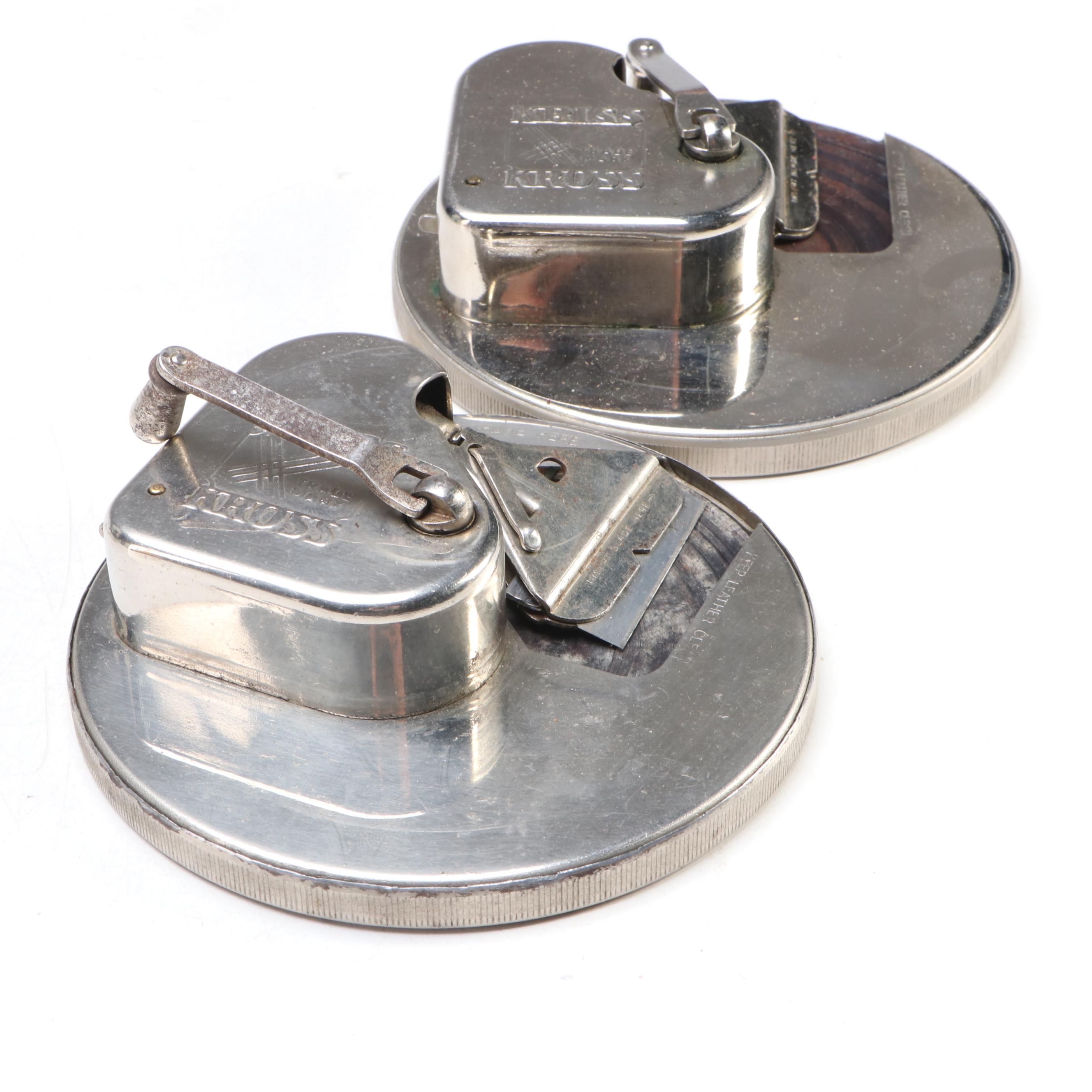 Kriss Kross Stropper and Razor with "The First Haircut" Norman Rockwell Figure