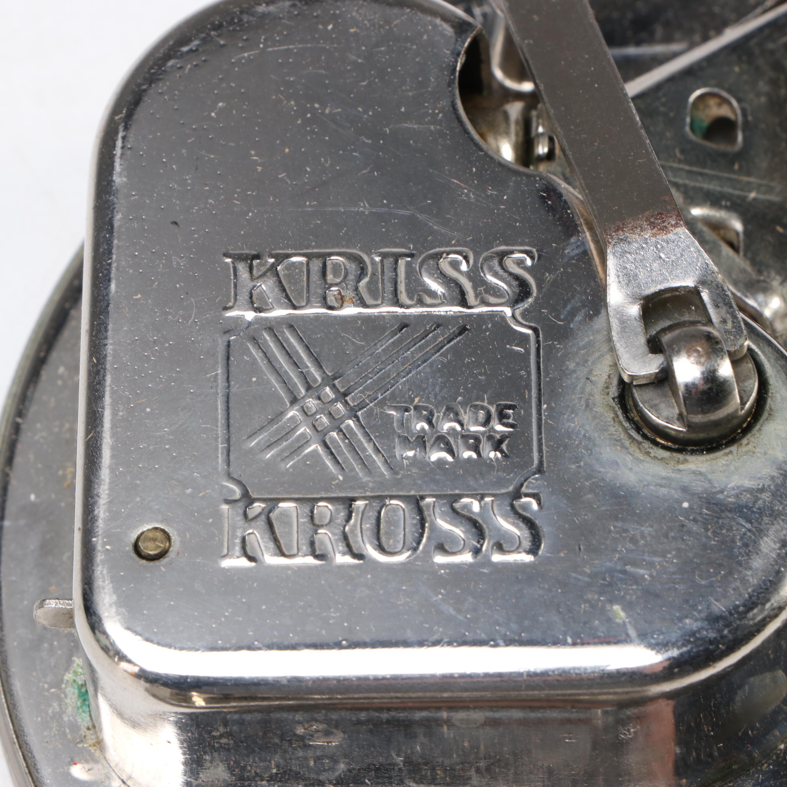 Kriss Kross Stropper and Razor with "The First Haircut" Norman Rockwell Figure