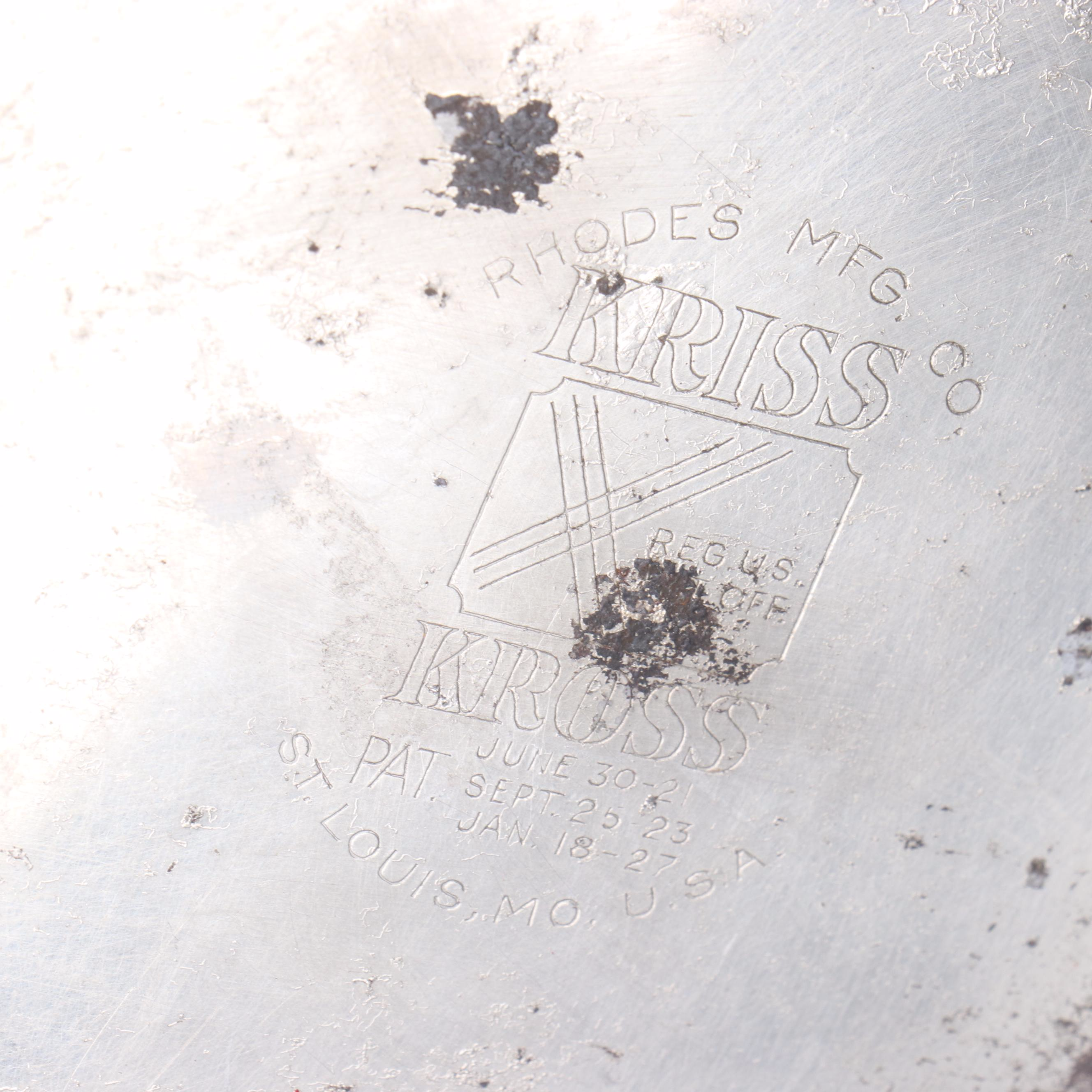 Kriss Kross Stropper and Razor with "The First Haircut" Norman Rockwell Figure