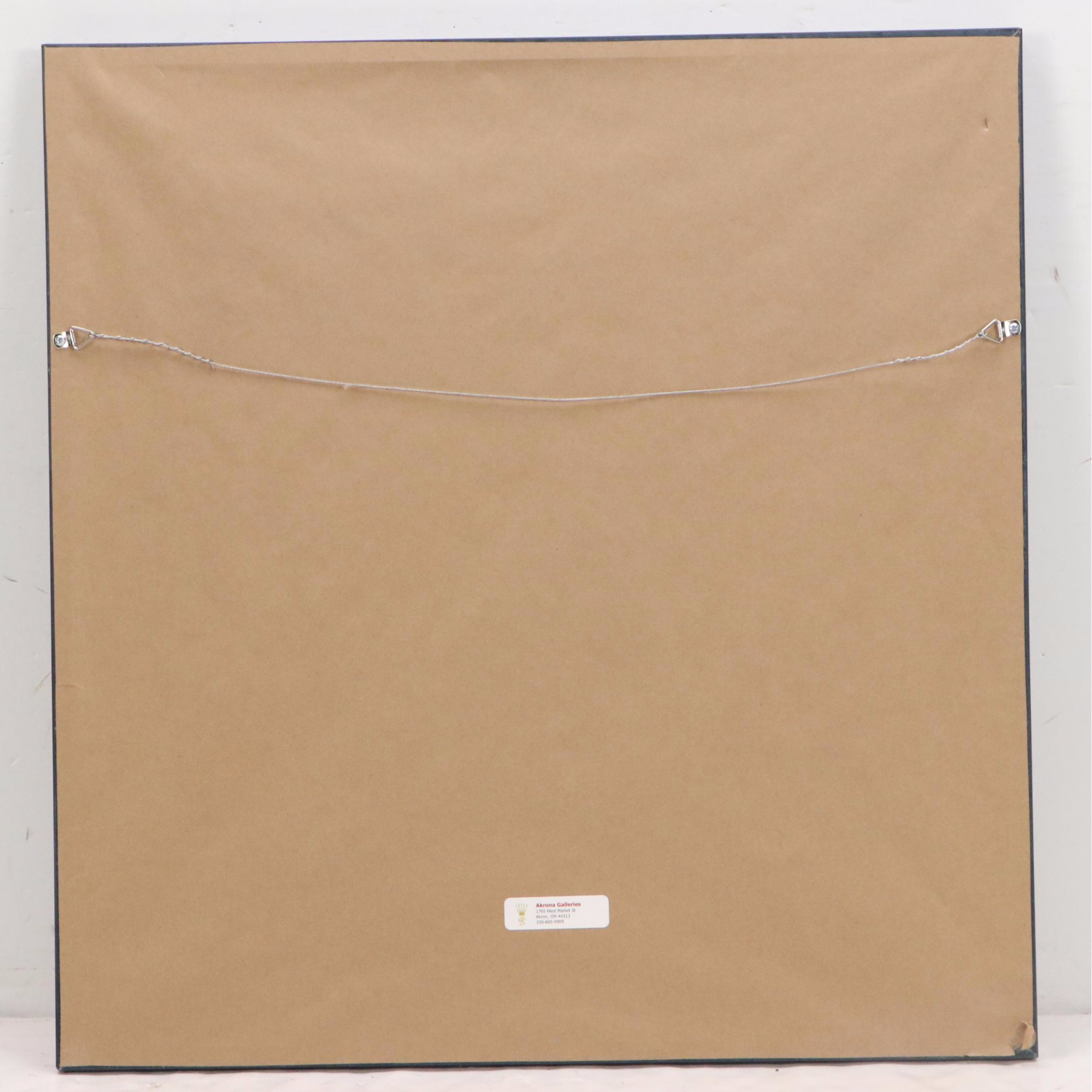 French Color Lithograph Advertisement for Steamship Transport Company