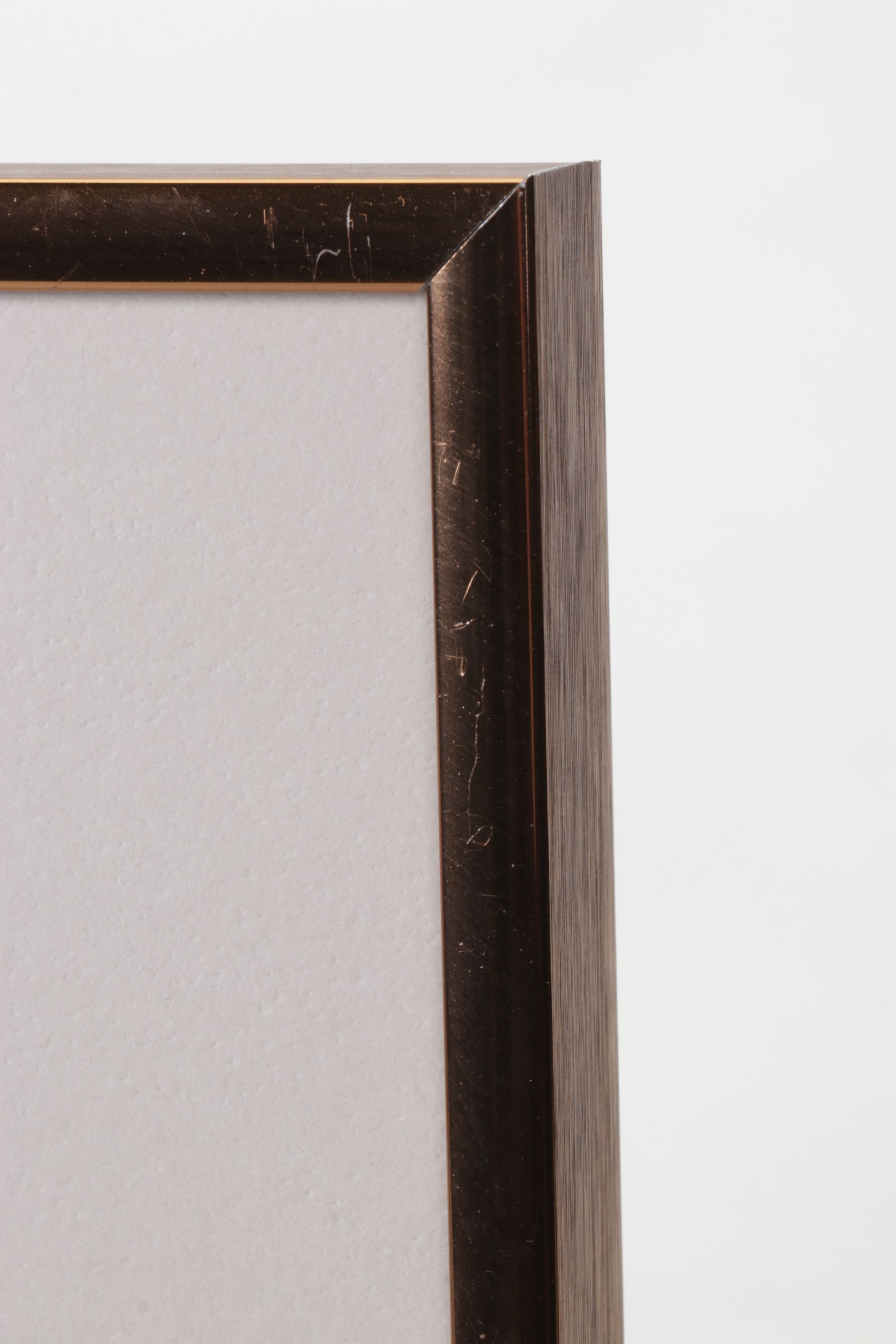 James DeVore Winter Landscape Watercolor Painting with Barren Trees