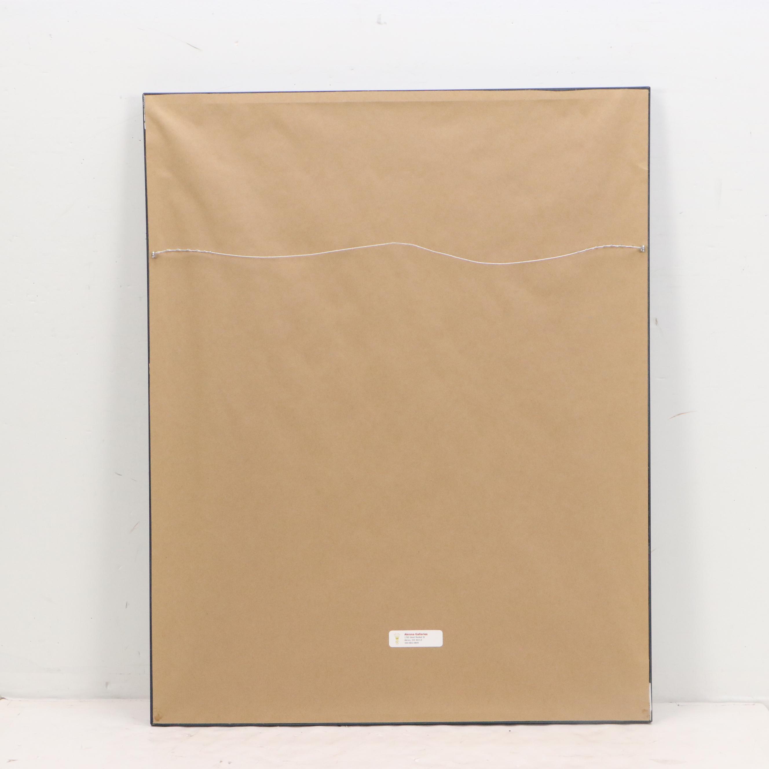 Constantin Terechkovitch Color Lithograph for Menton Chamber Music Festival