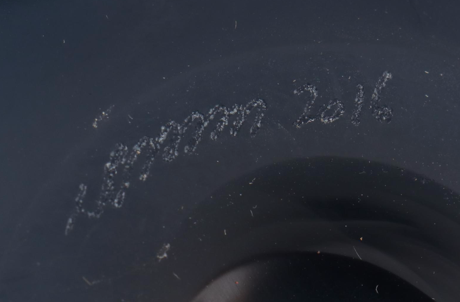 Fulvio Bianconi for Venini Opalino Fazzoletto Glass Vessel, 2016