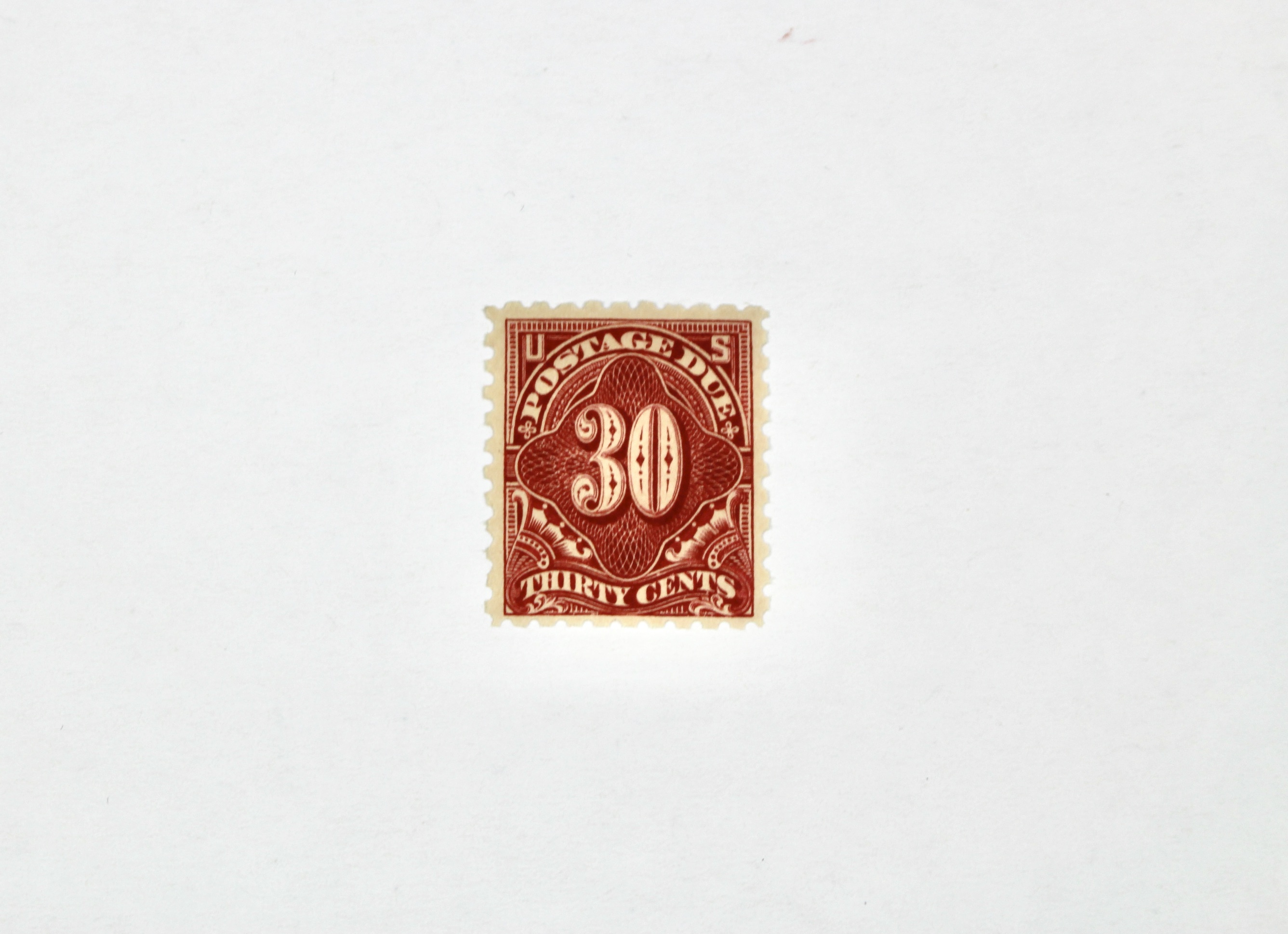 Four Mint Condition U.S. Postage Due Stamps, 1914