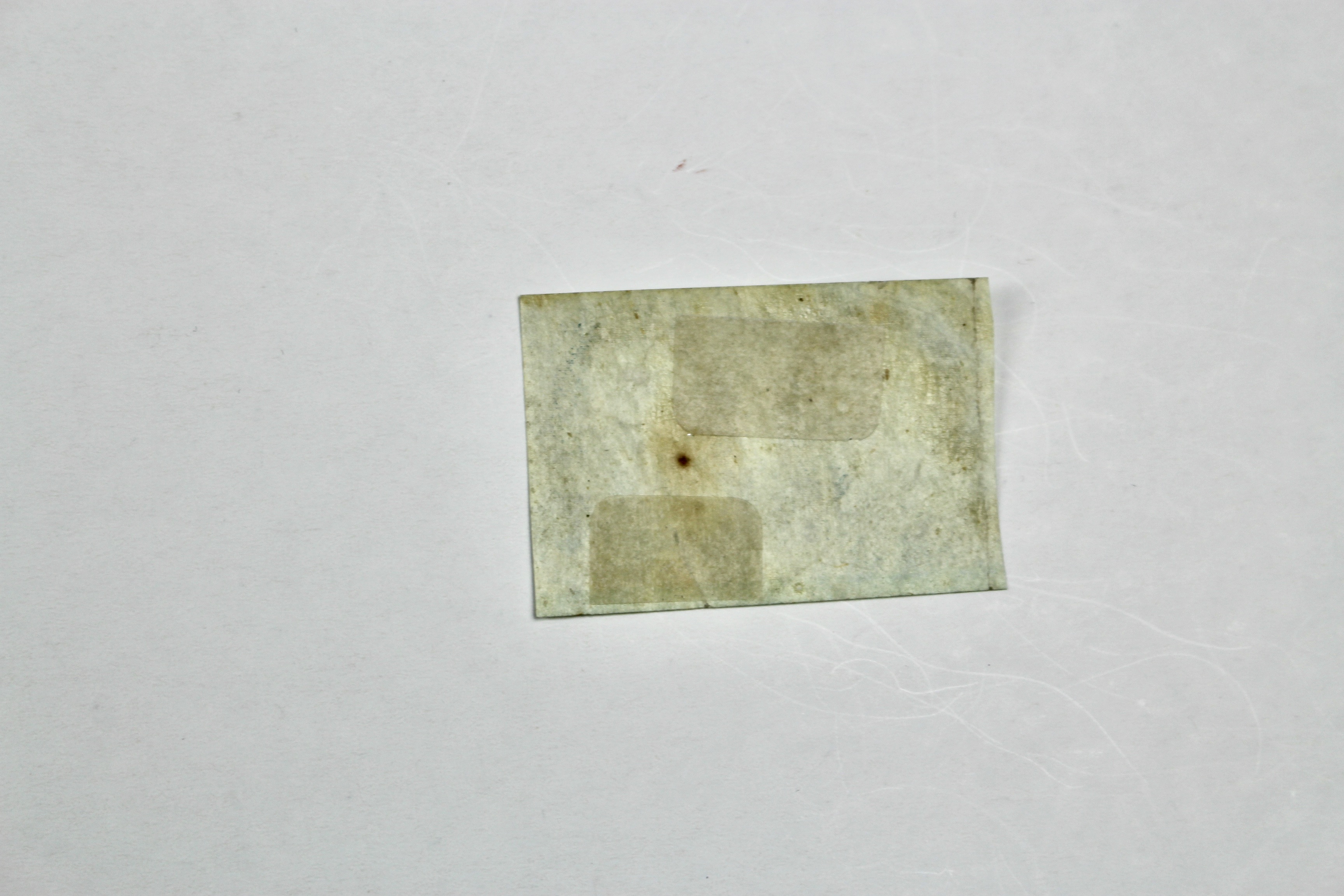 Pair of Mint Hinged Scott 7 1-Cent Franklin Stamps, 1851