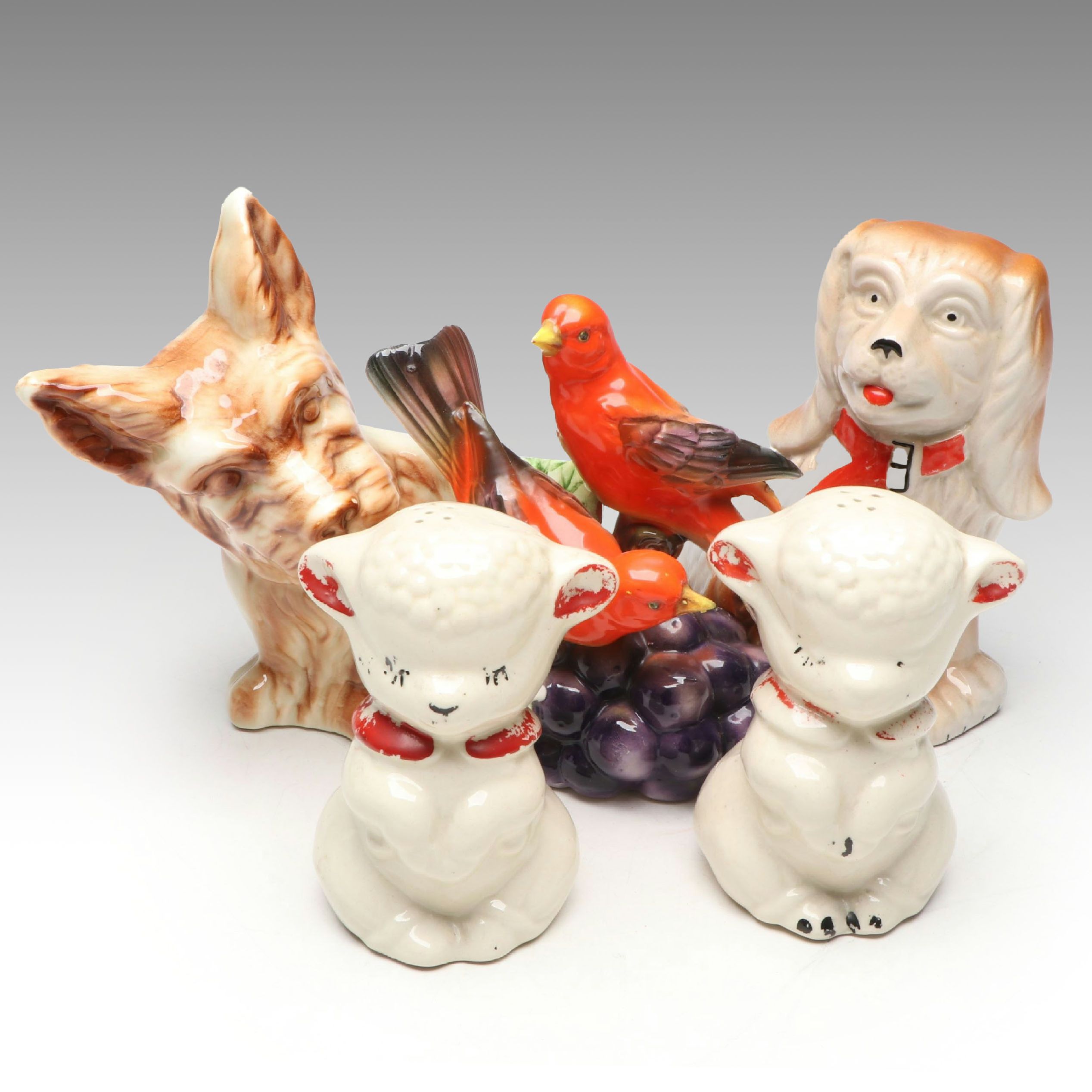 Porcelain Japanese Bird Figurine, Scottie Dog Planter and More Ceramic Décor