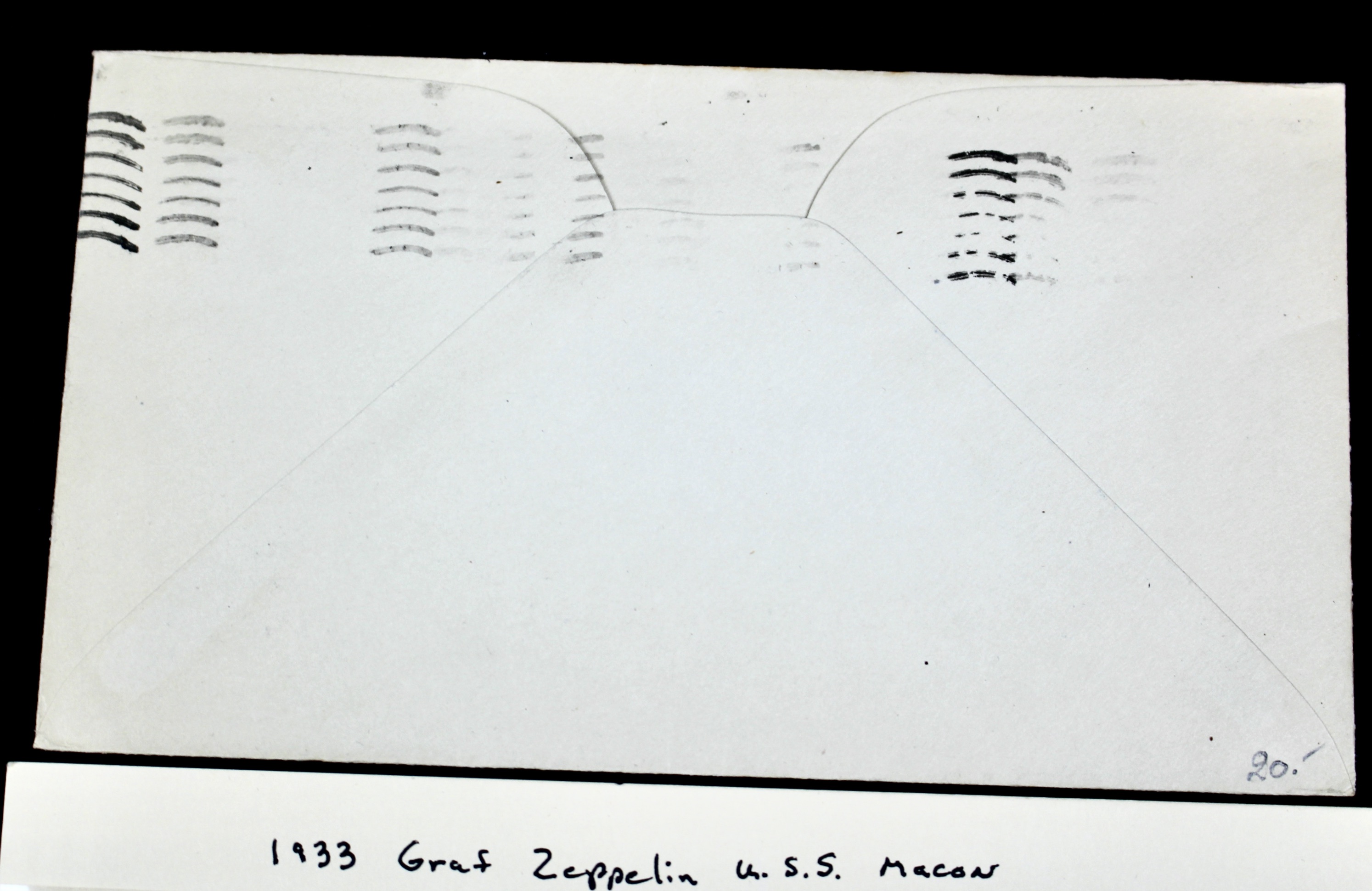 1933 Graf Zeppelin USS Macon Commemorative Postal Cover