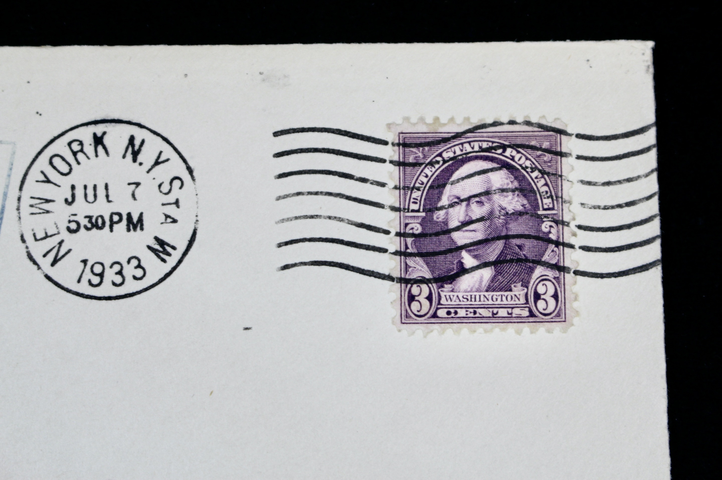 1933 Graf Zeppelin USS Macon Commemorative Postal Cover