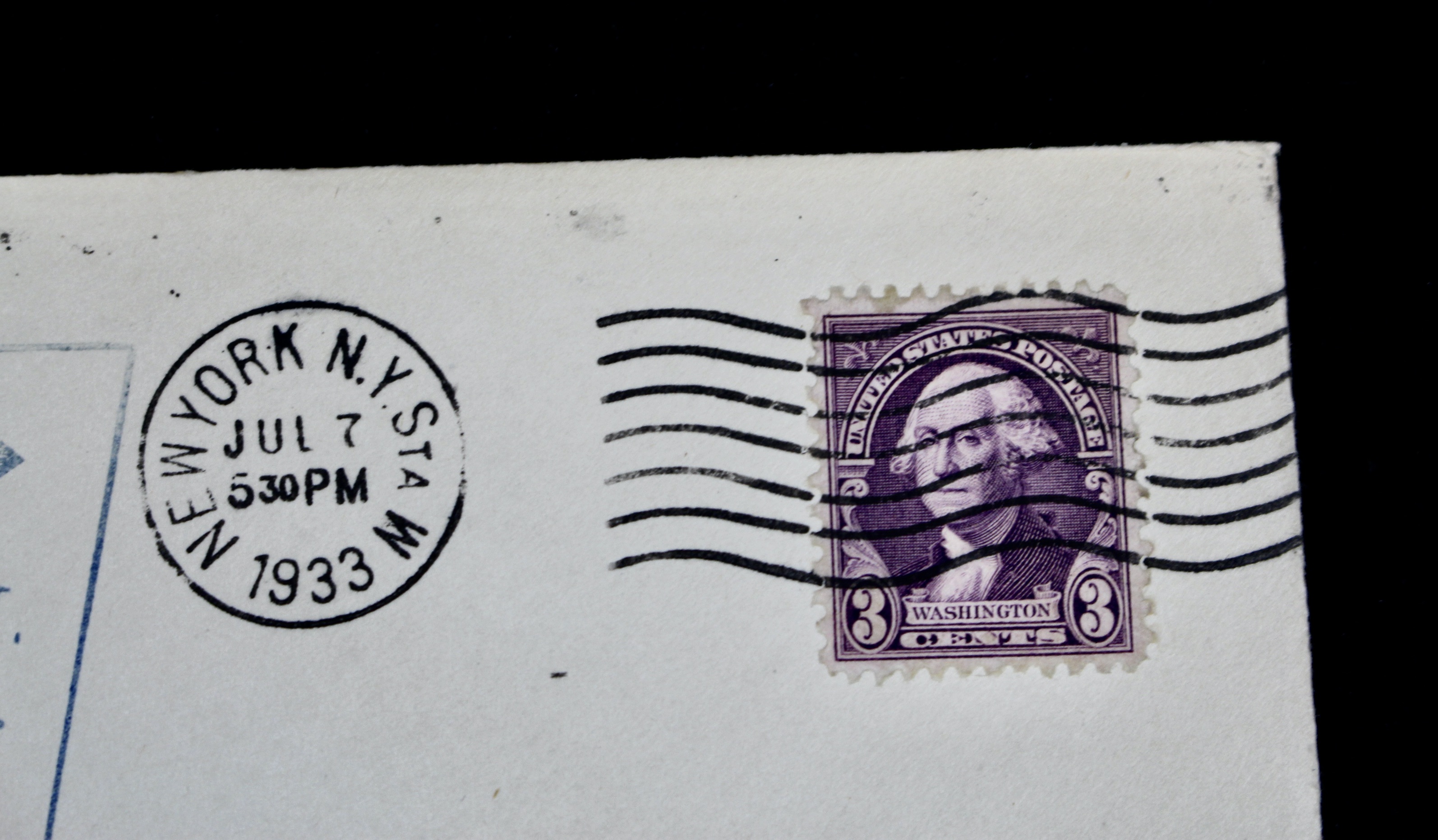 1933 Graf Zeppelin USS Macon Commemorative Postal Cover