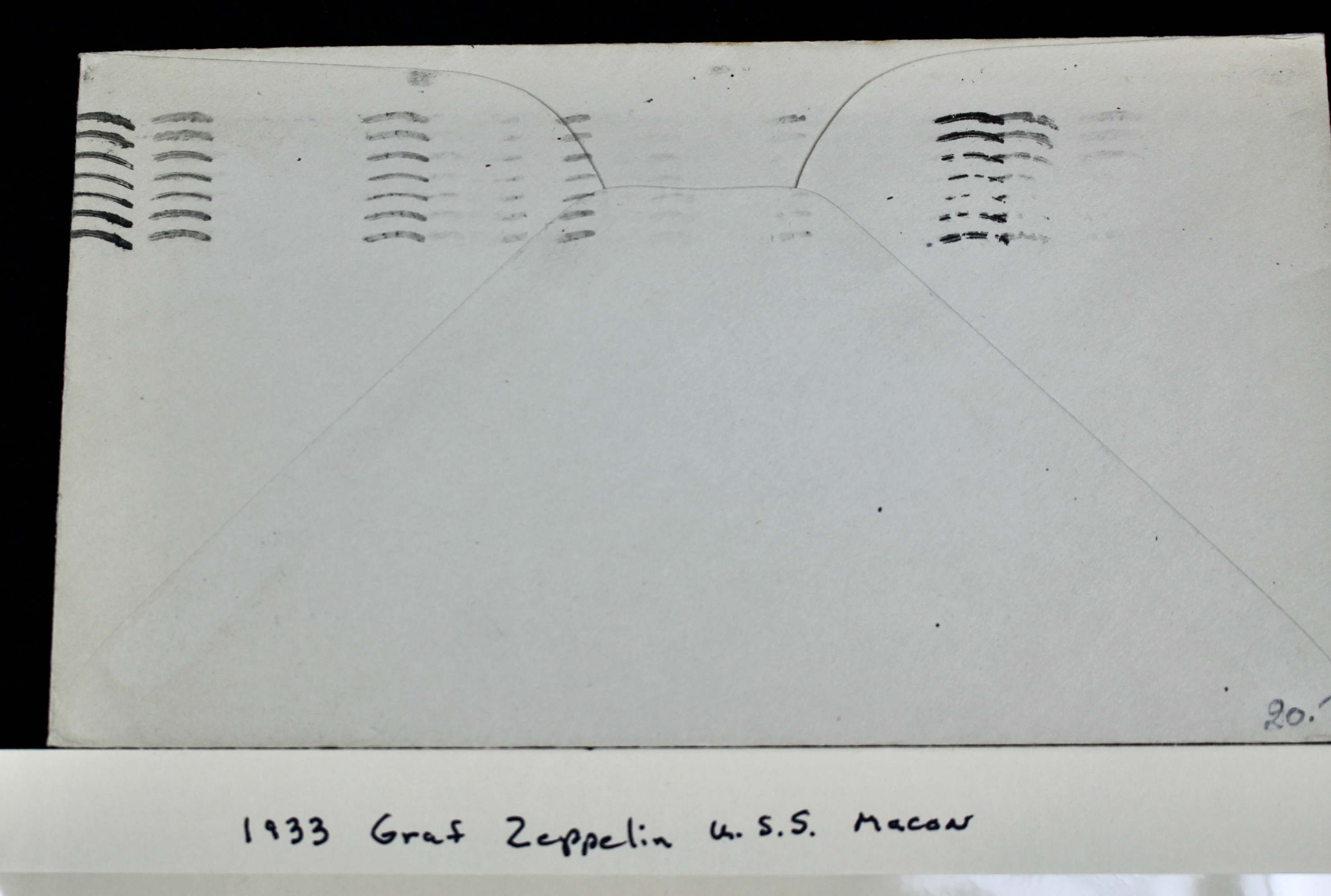 1933 Graf Zeppelin USS Macon Commemorative Postal Cover
