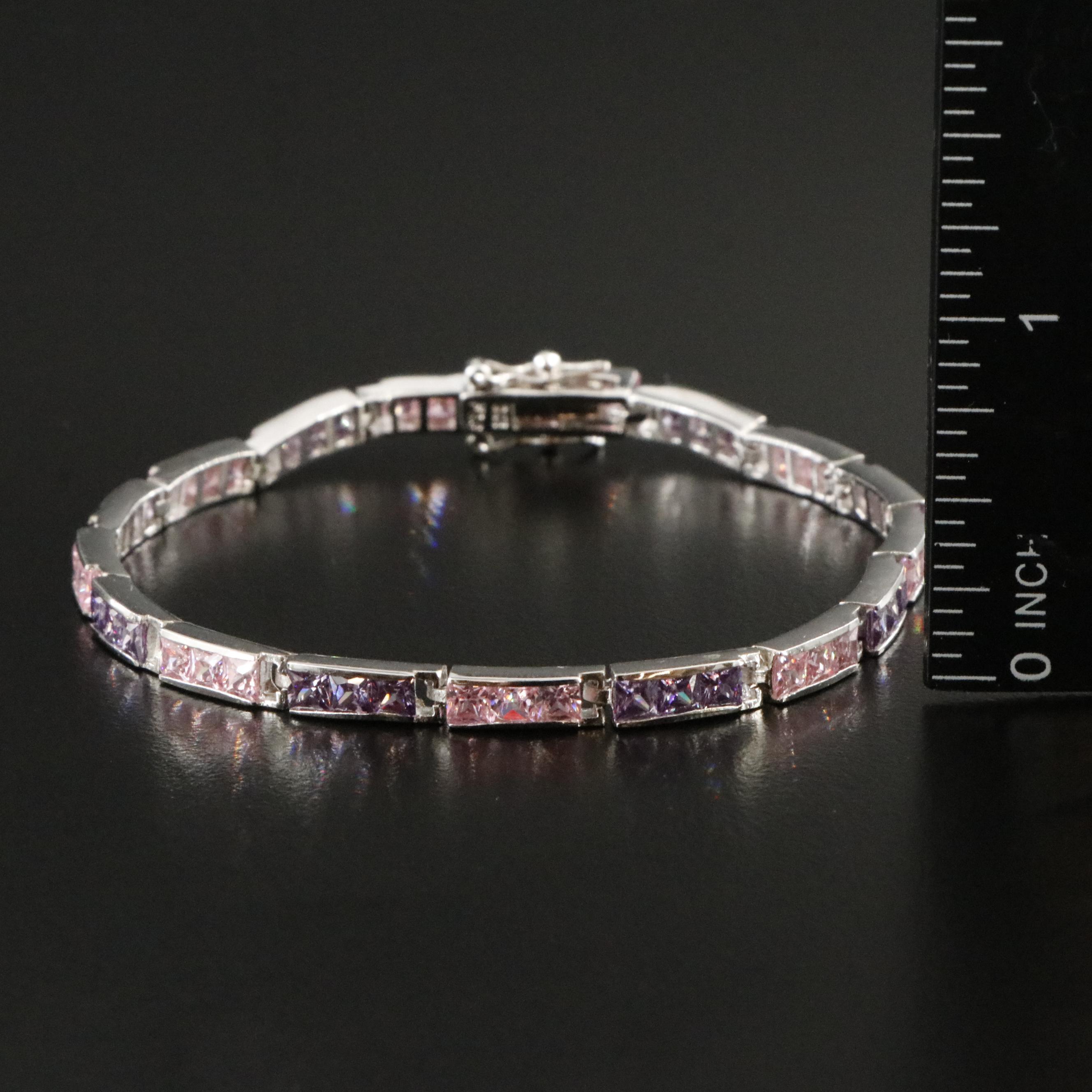 Sterling Bracelets Featuring Opal, Jadeitie and CZ