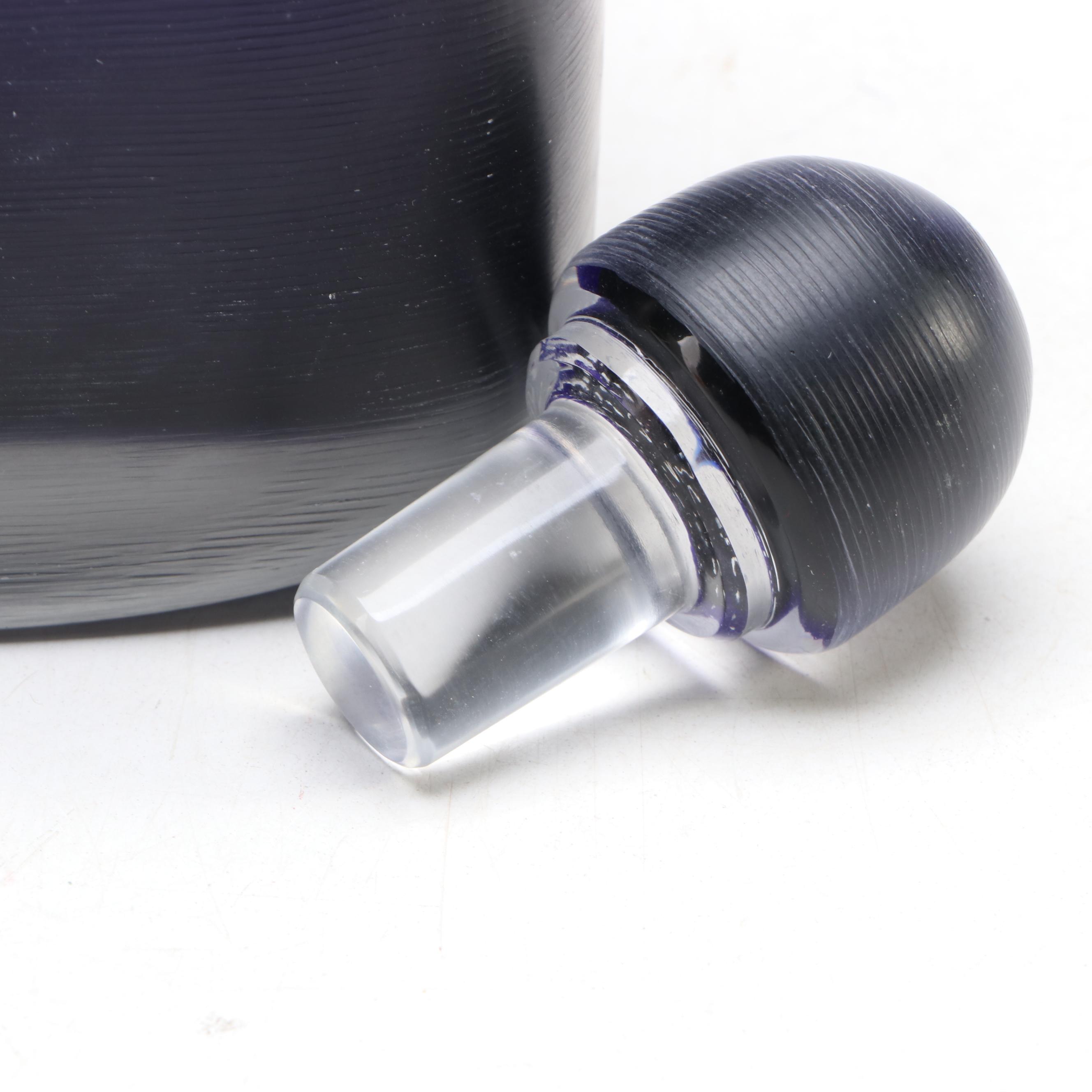 Venini Italian Art Glass Bottle, 2013