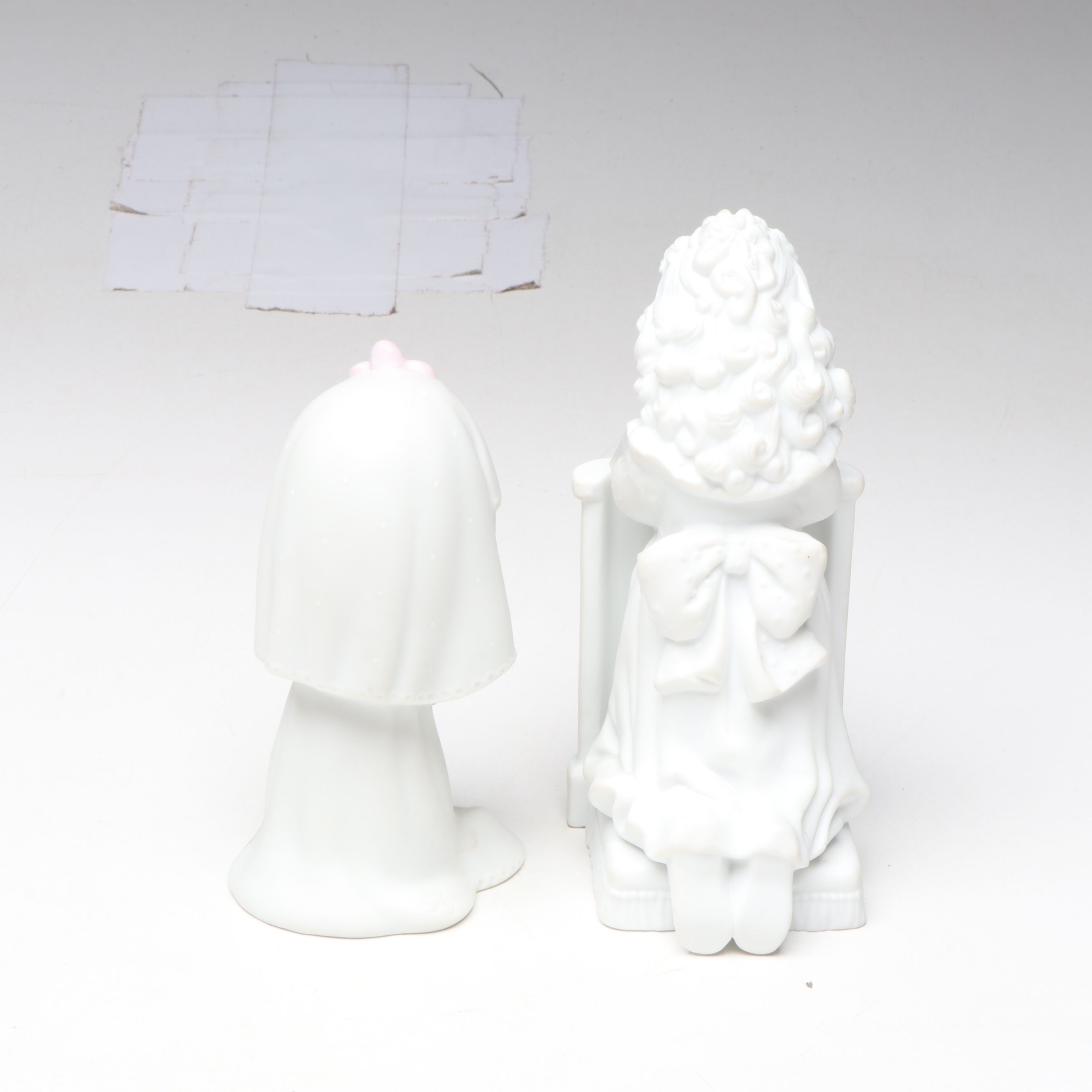 Haeger Pottery Madonna Praying Planter with Communion and Other Figures