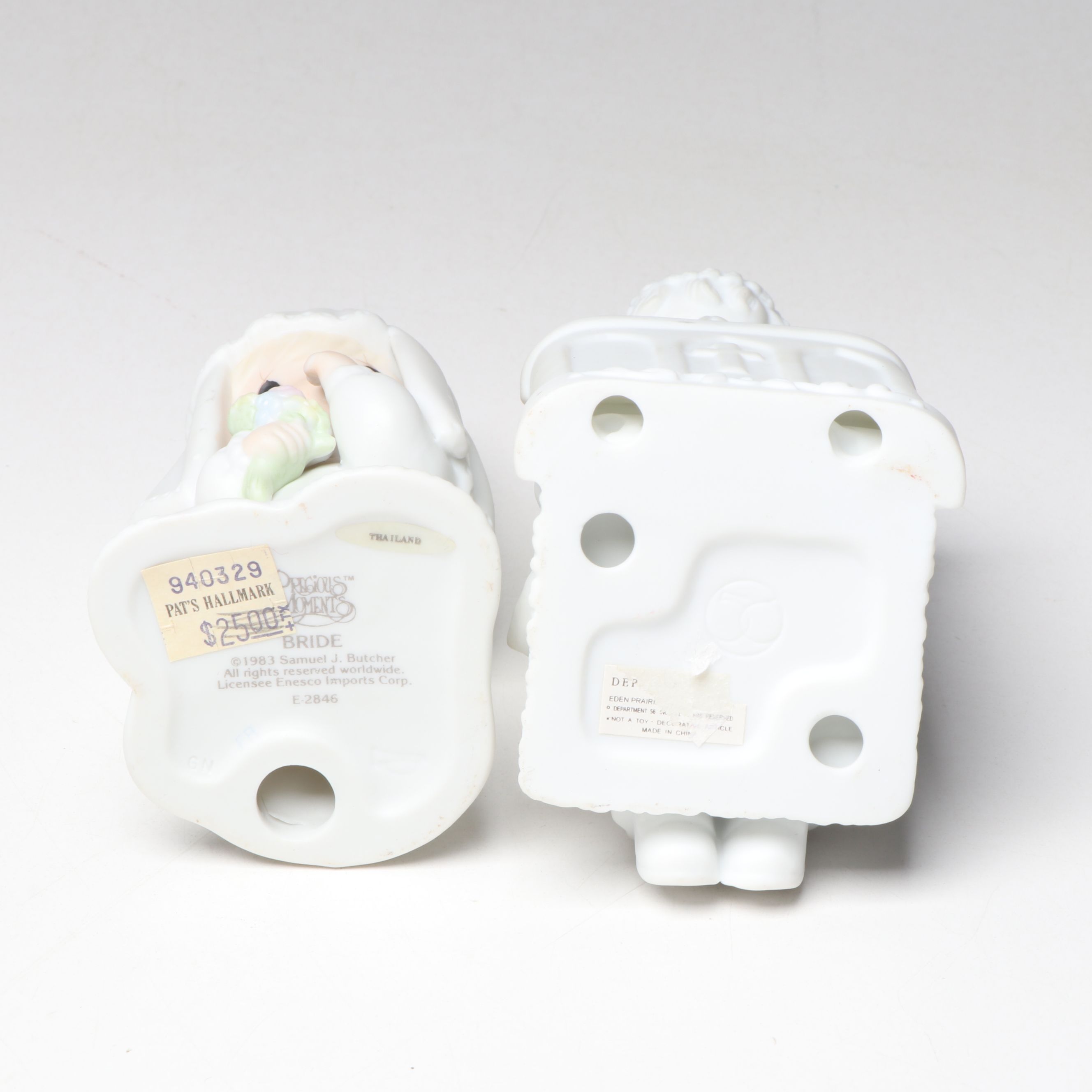 Haeger Pottery Madonna Praying Planter with Communion and Other Figures