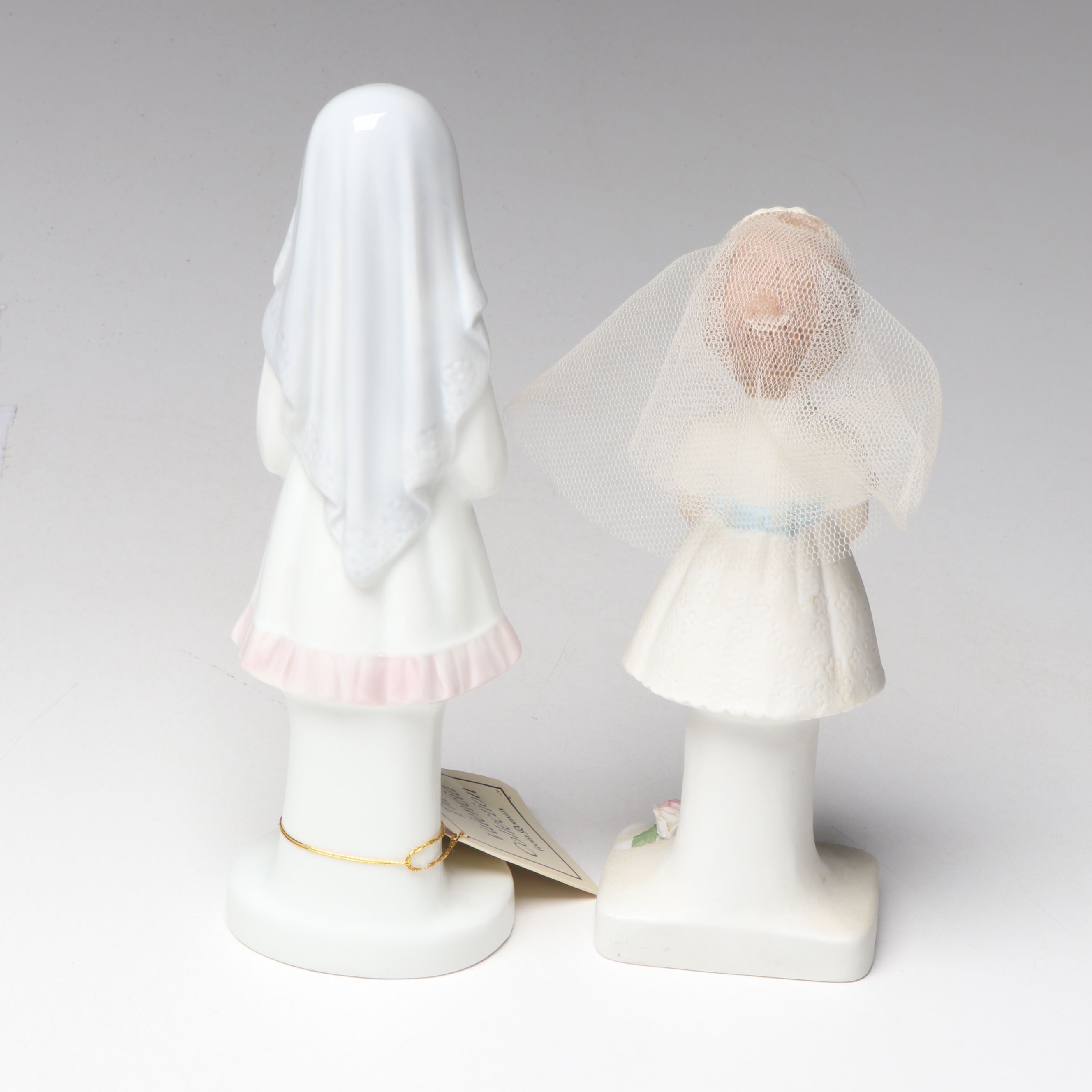 Haeger Pottery Madonna Praying Planter with Communion and Other Figures