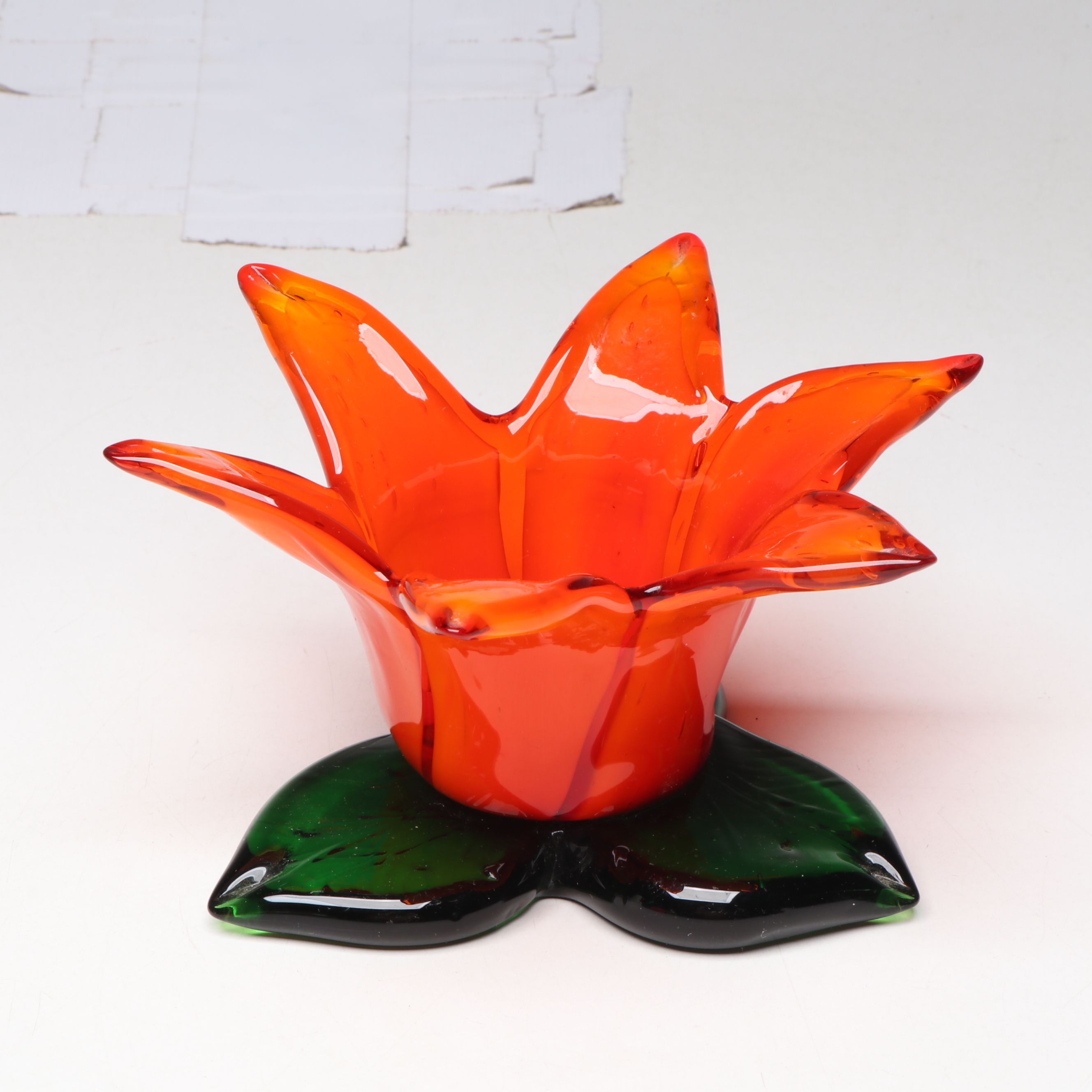 Fenton Opalescent Blush Glass Vase with More Art Glass Vases and Candle Holders