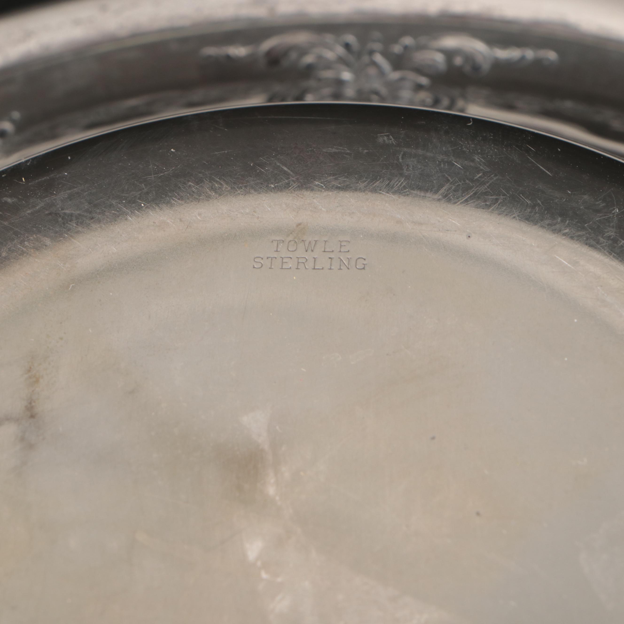 Towle Sterling Silver Bowls with Other American Sterling Silver Serveware