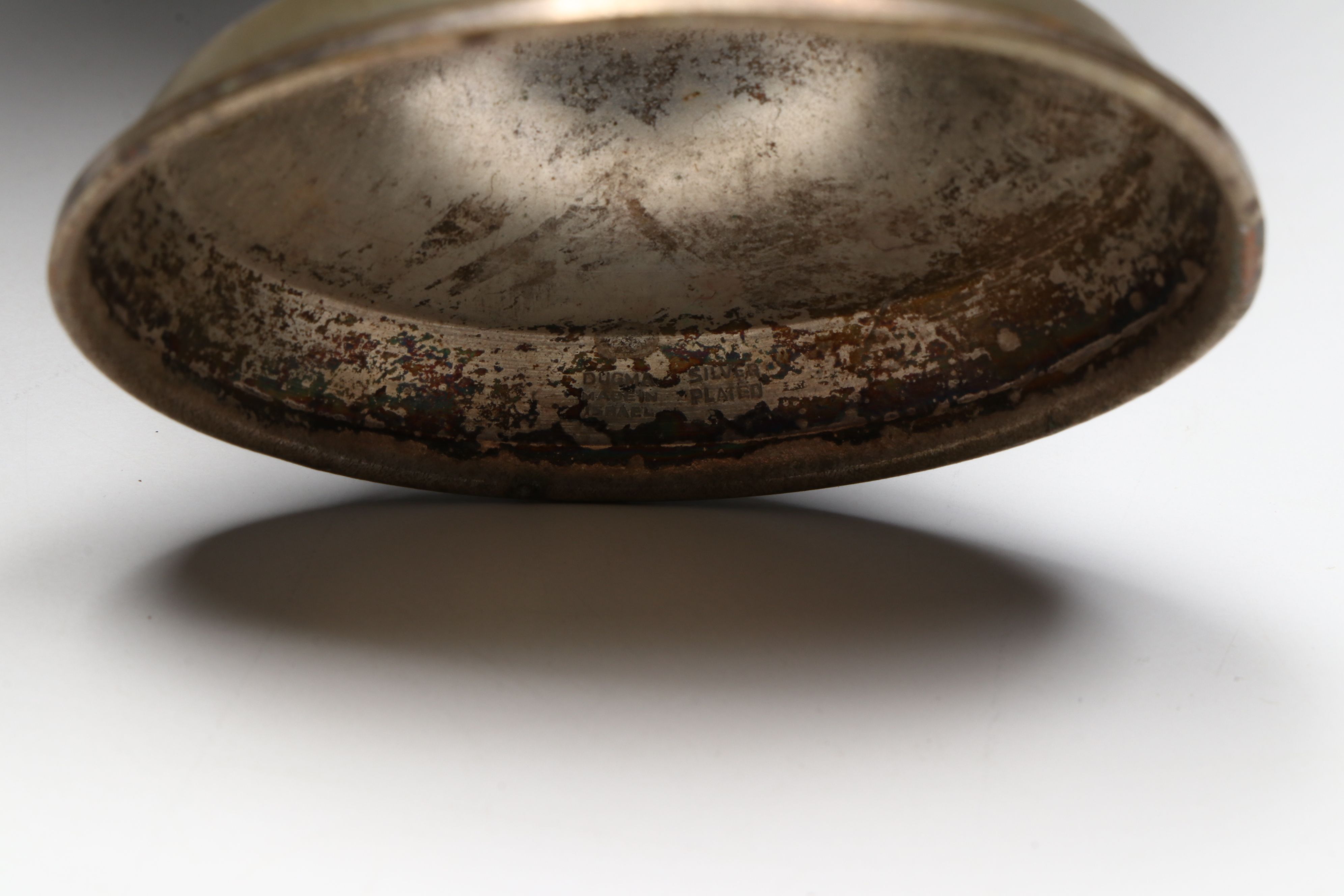 Havdalah Silver Filigree Spice Tower with Kiddush Cups