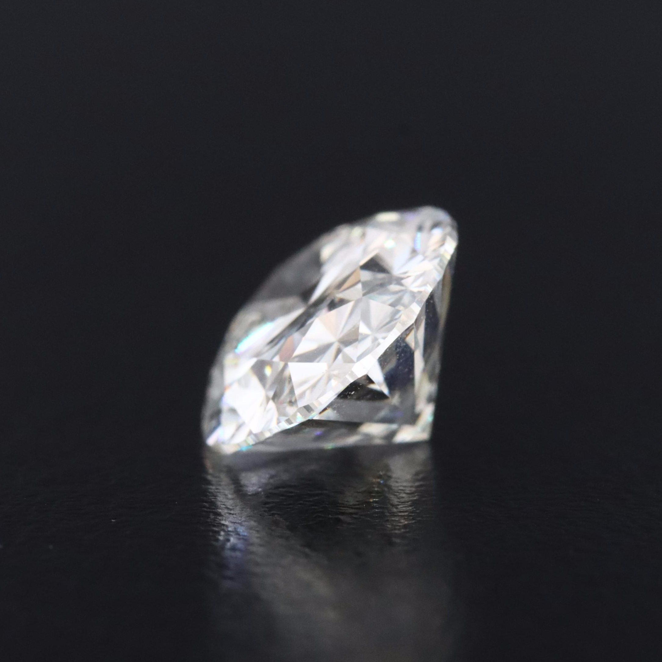 Loose 4.09 CT Lab Grown Diamond with IGI Report